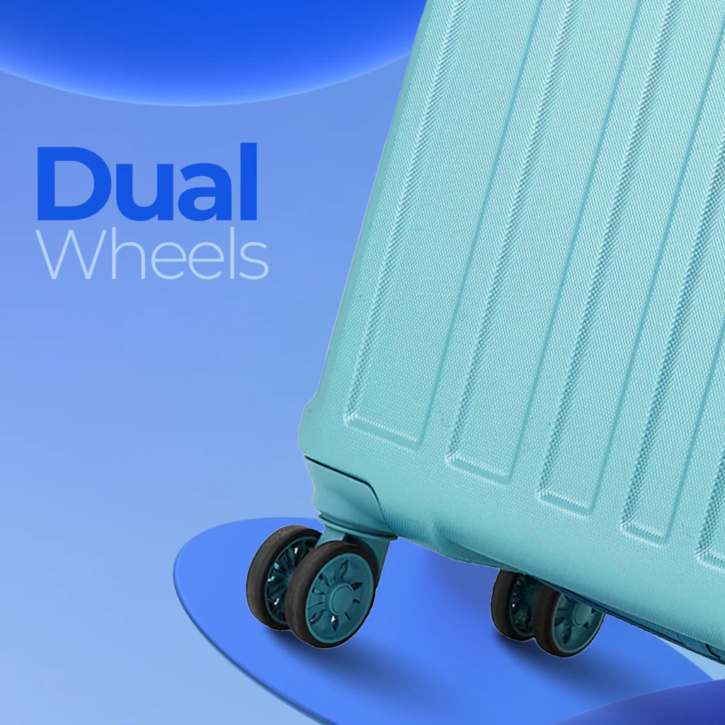 Safari Linea Spearmint Trolley Bag with Dual Wheels & Organised Interiors - Image 4
