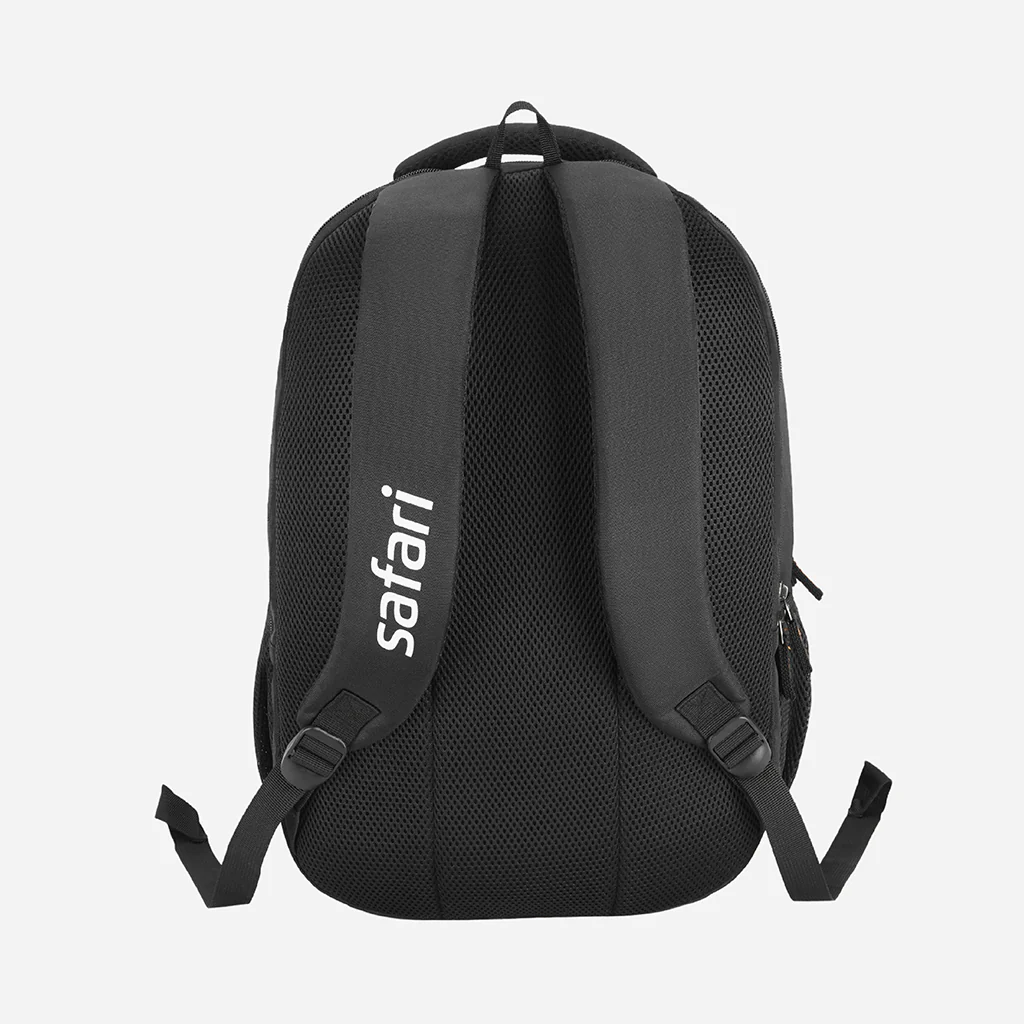 Safari Mega 43L Black School Backpack with with Easy Access Pockets - Image 5