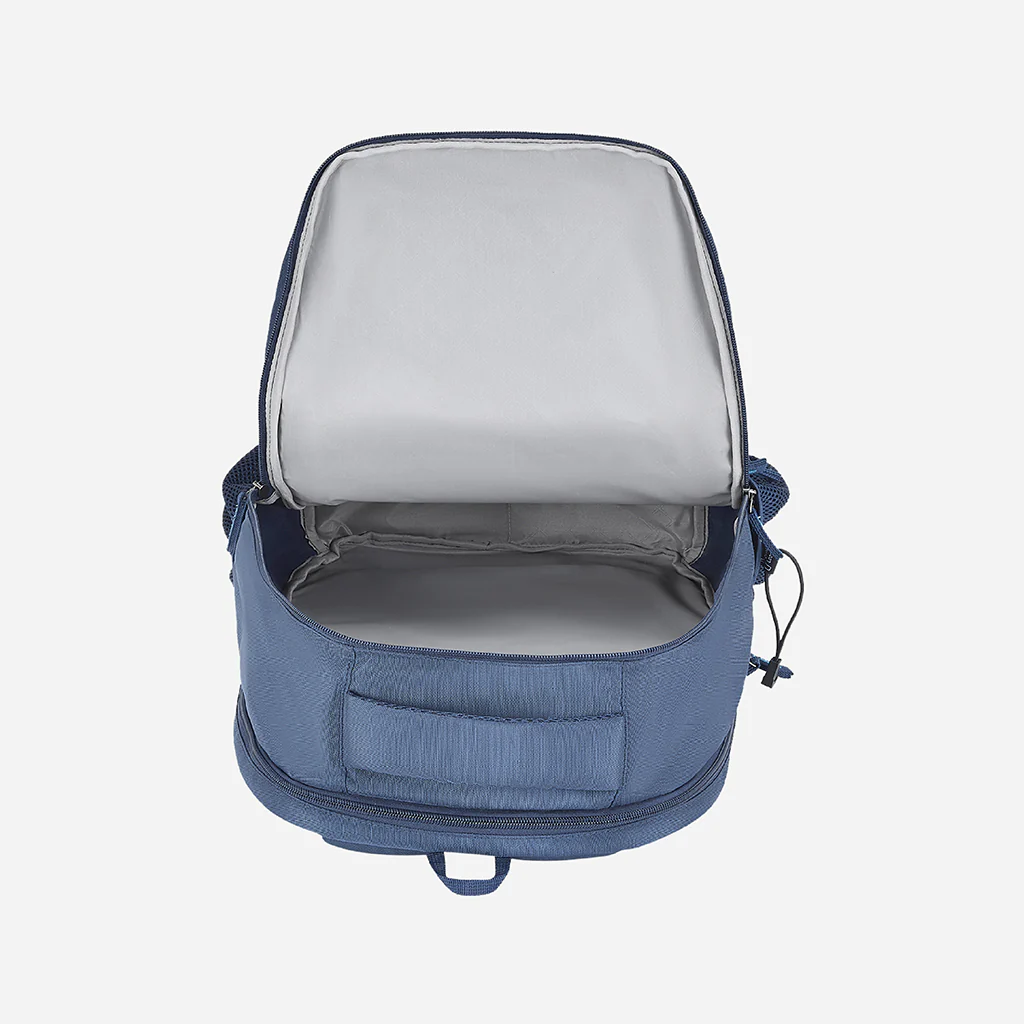 Safari Mega 43L Blue School Backpack with Quick Access Pocket - Image 6