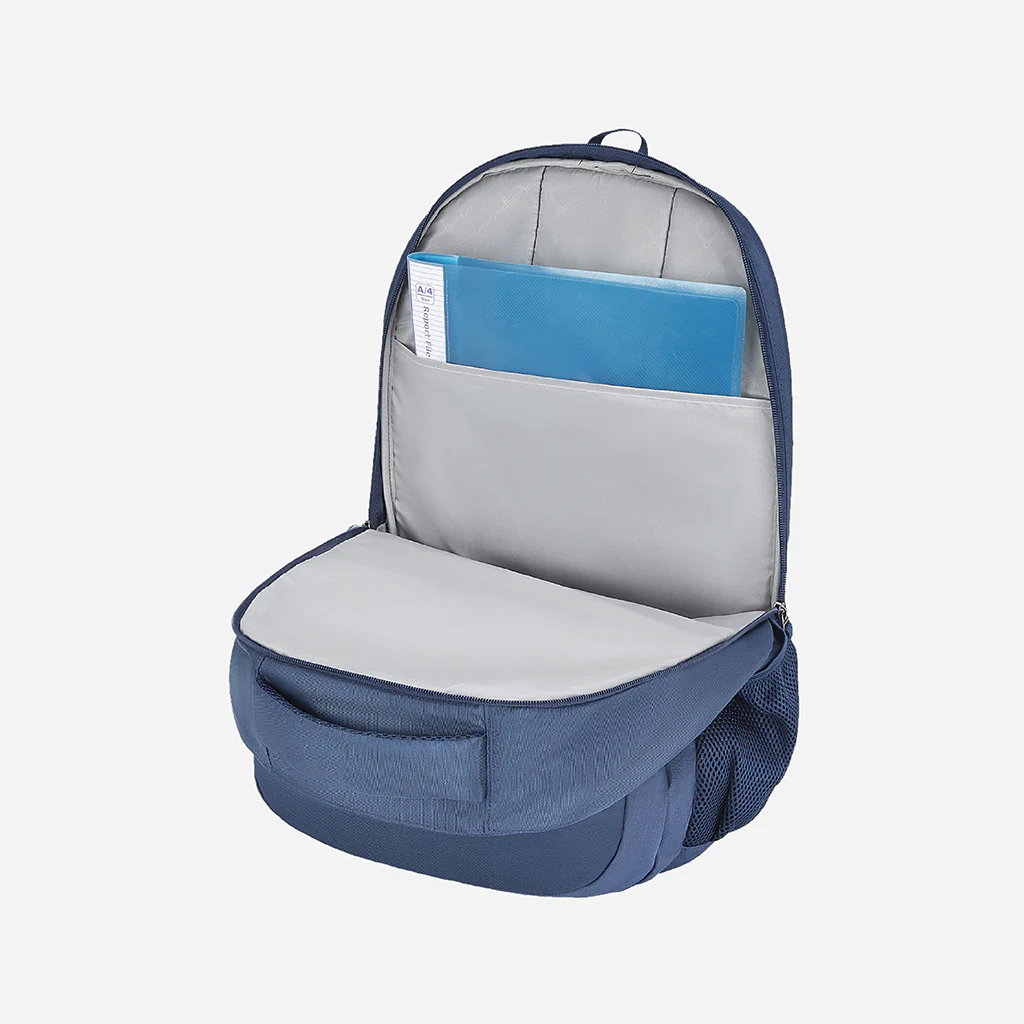 Safari Mega 43L Blue School Backpack with Quick Access Pocket - Image 7