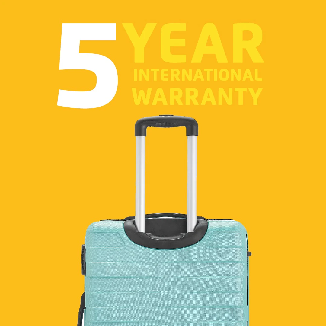 Safari Mint Spearmint Trolley Bag with Dual Wheels - Image 9