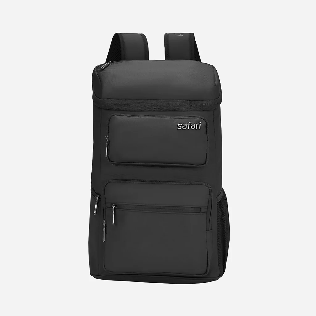 Safari Nomatech 32L Top Opening Black Formal Backpack with Quick Access Pockets and Ergonomic Chest Strap - Image 2