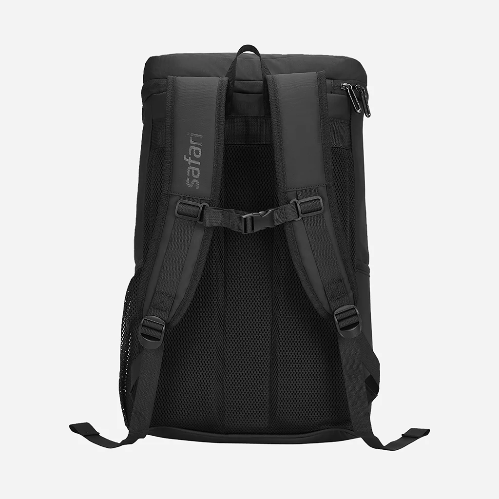 Safari Nomatech 32L Top Opening Black Formal Backpack with Quick Access Pockets and Ergonomic Chest Strap - Image 6