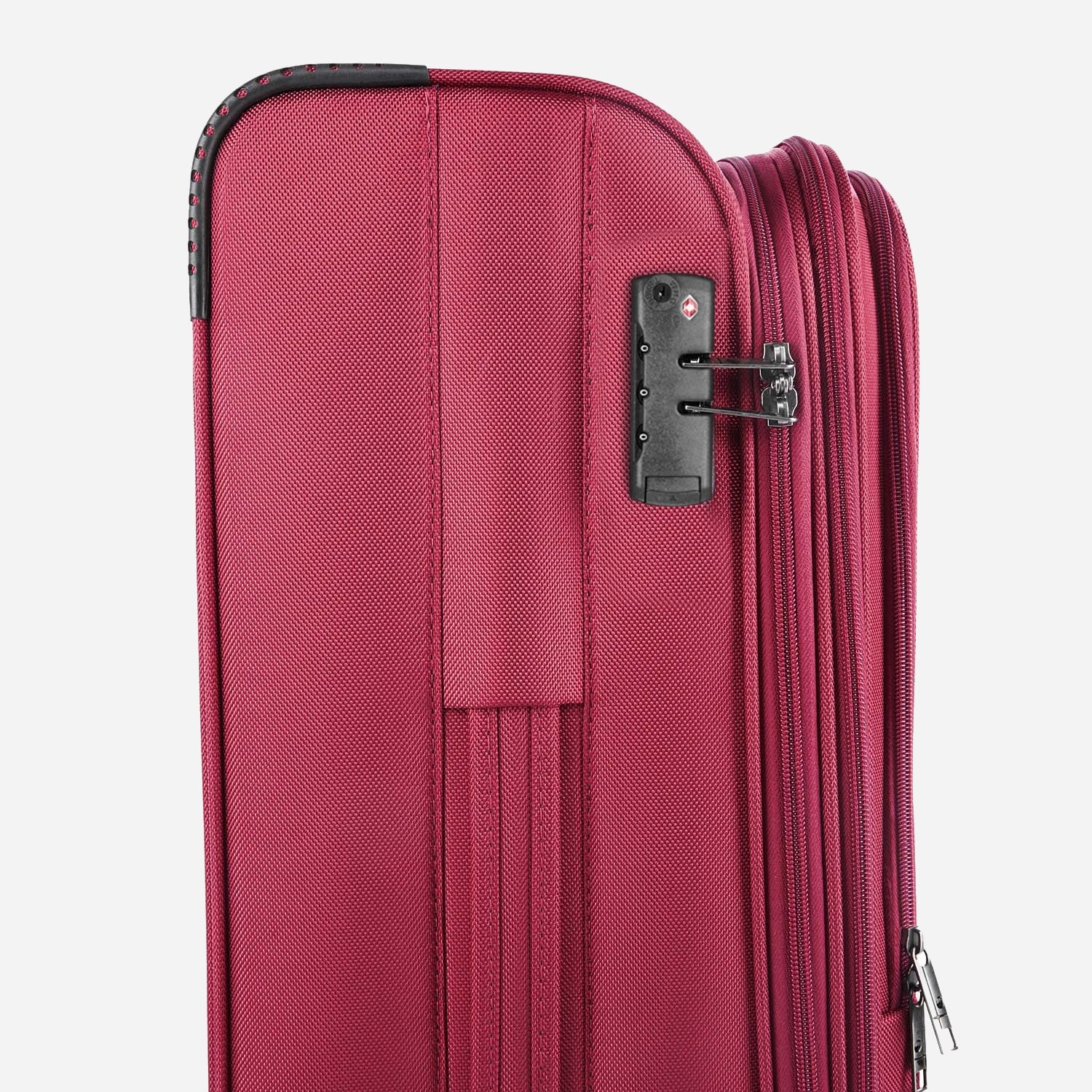 Safari Nuvaldo Superior Red Trolley Bags with Dual Wheels - Image 3