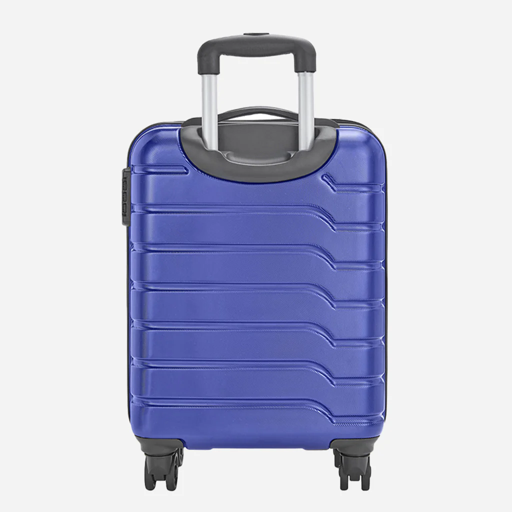 Safari Ozone Metallic Blue Trolley Bag with Dual Wheels - Image 19