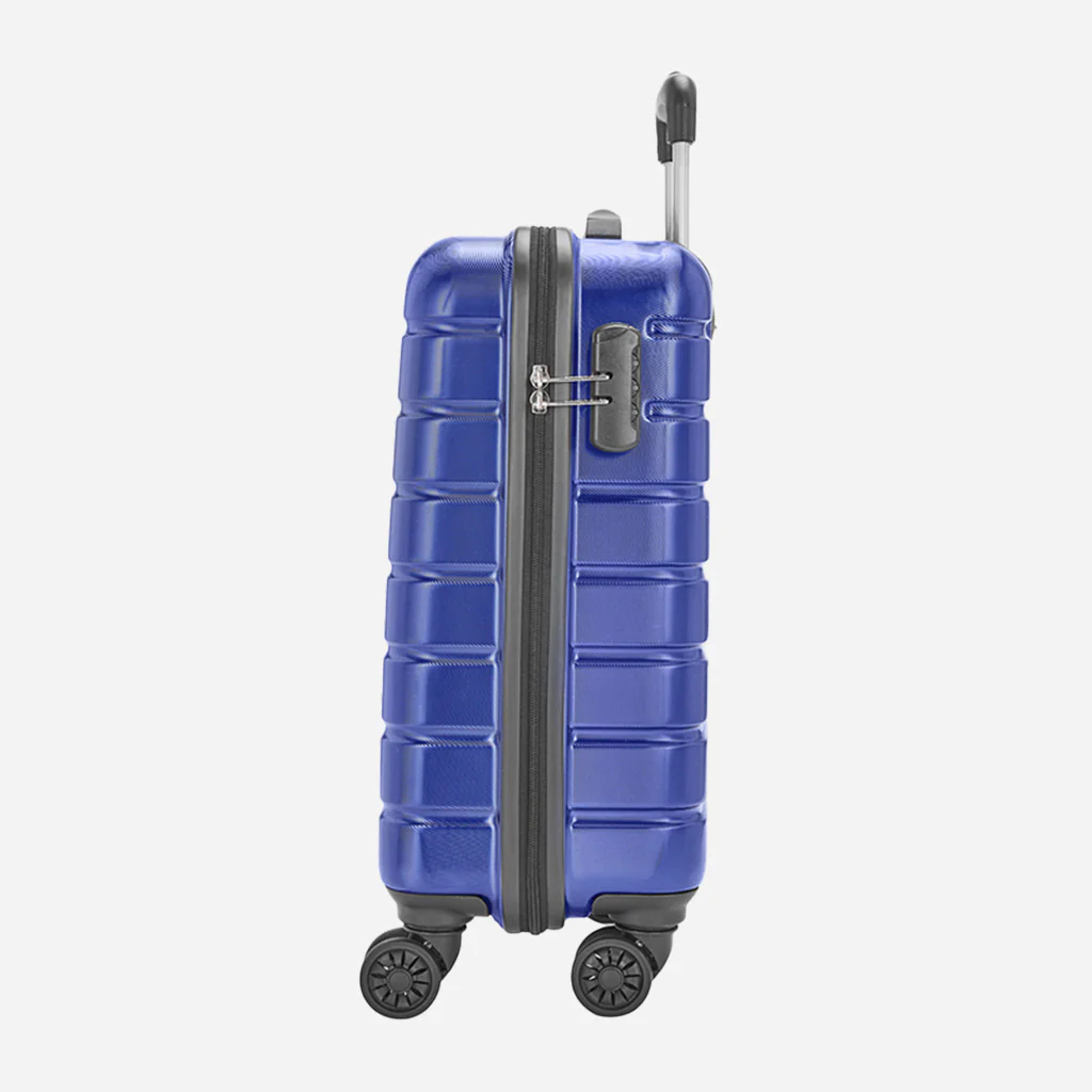 Safari Ozone Metallic Blue Trolley Bag with Dual Wheels - Image 20