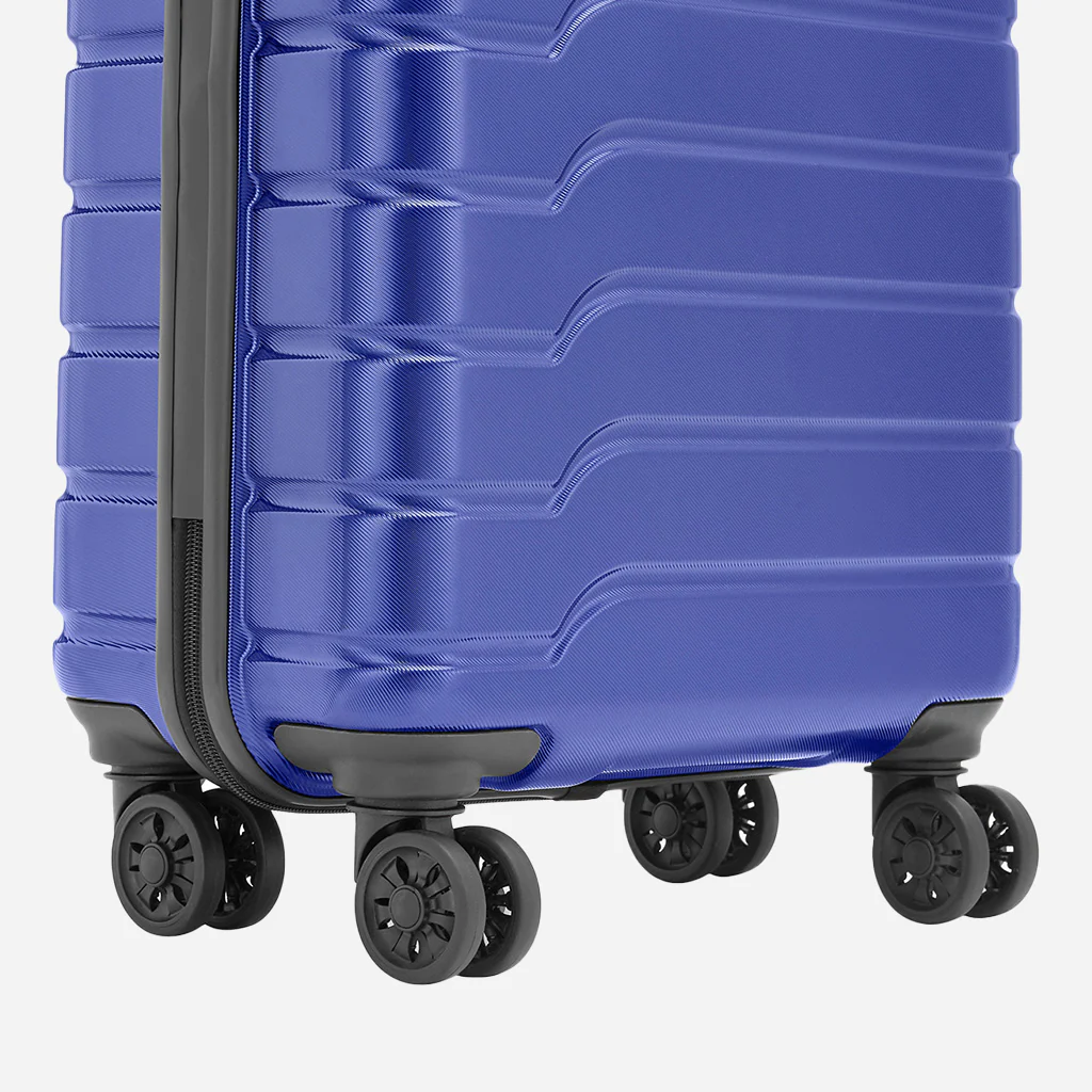 Safari Ozone Metallic Blue Trolley Bag with Dual Wheels - Image 7