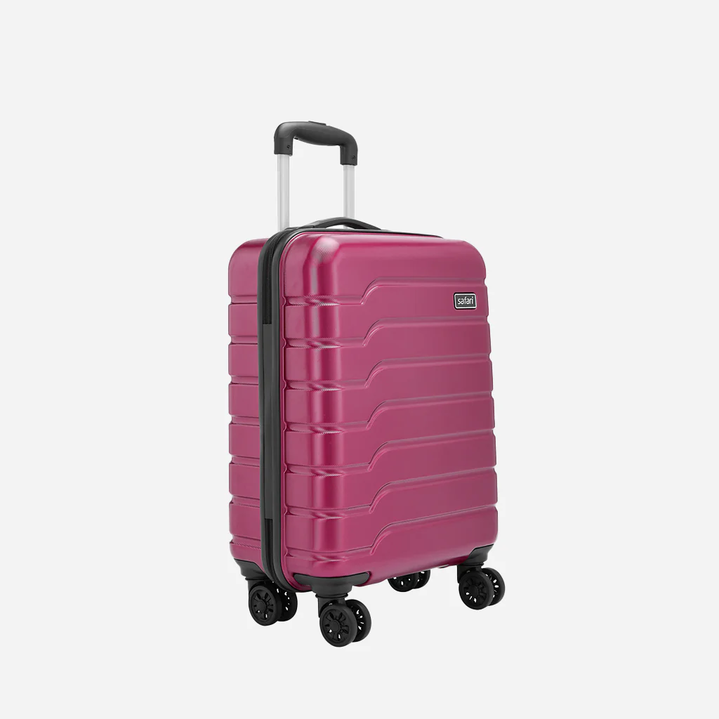 Safari Ozone Wine Red Trolley Bag with Dual Wheels - Image 10