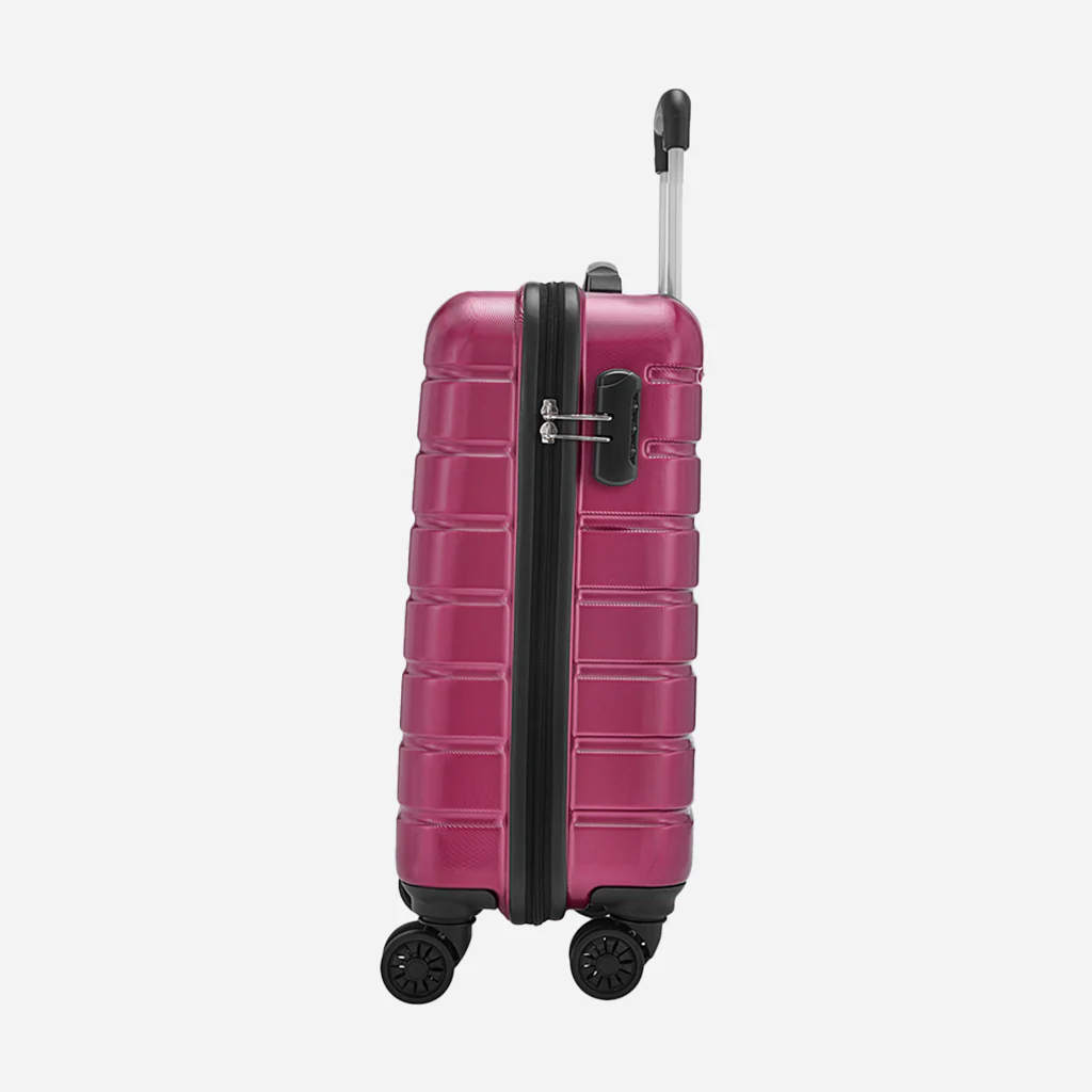 Safari Ozone Wine Red Trolley Bag with Dual Wheels - Image 12