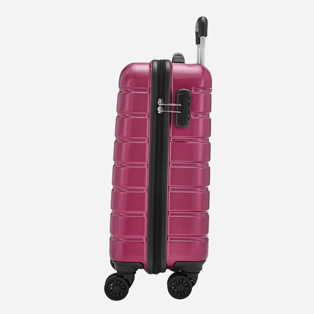 Safari Ozone Wine Red Trolley Bag with Dual Wheels - Image 18