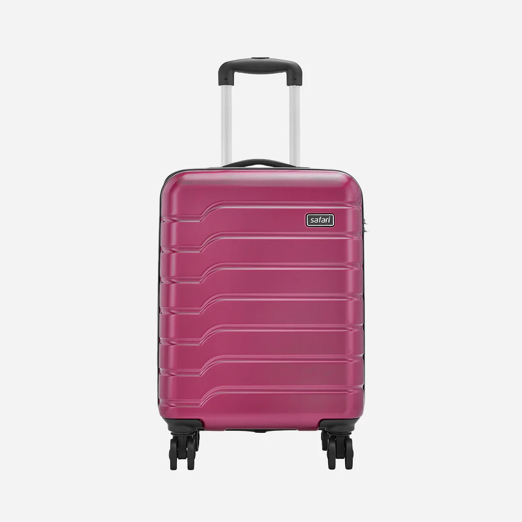 Safari Ozone Wine Red Trolley Bag with Dual Wheels - Image 2