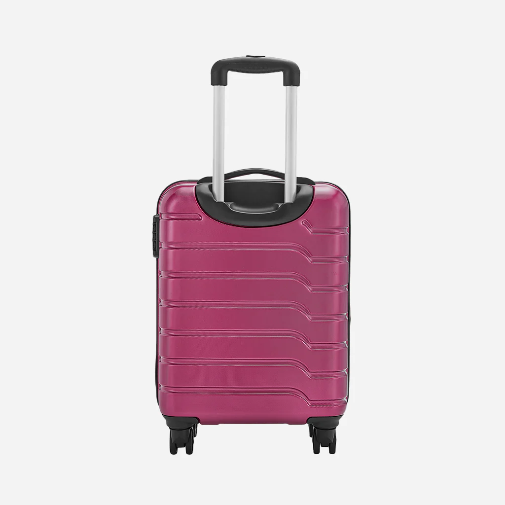 Safari Ozone Wine Red Trolley Bag with Dual Wheels - Image 4