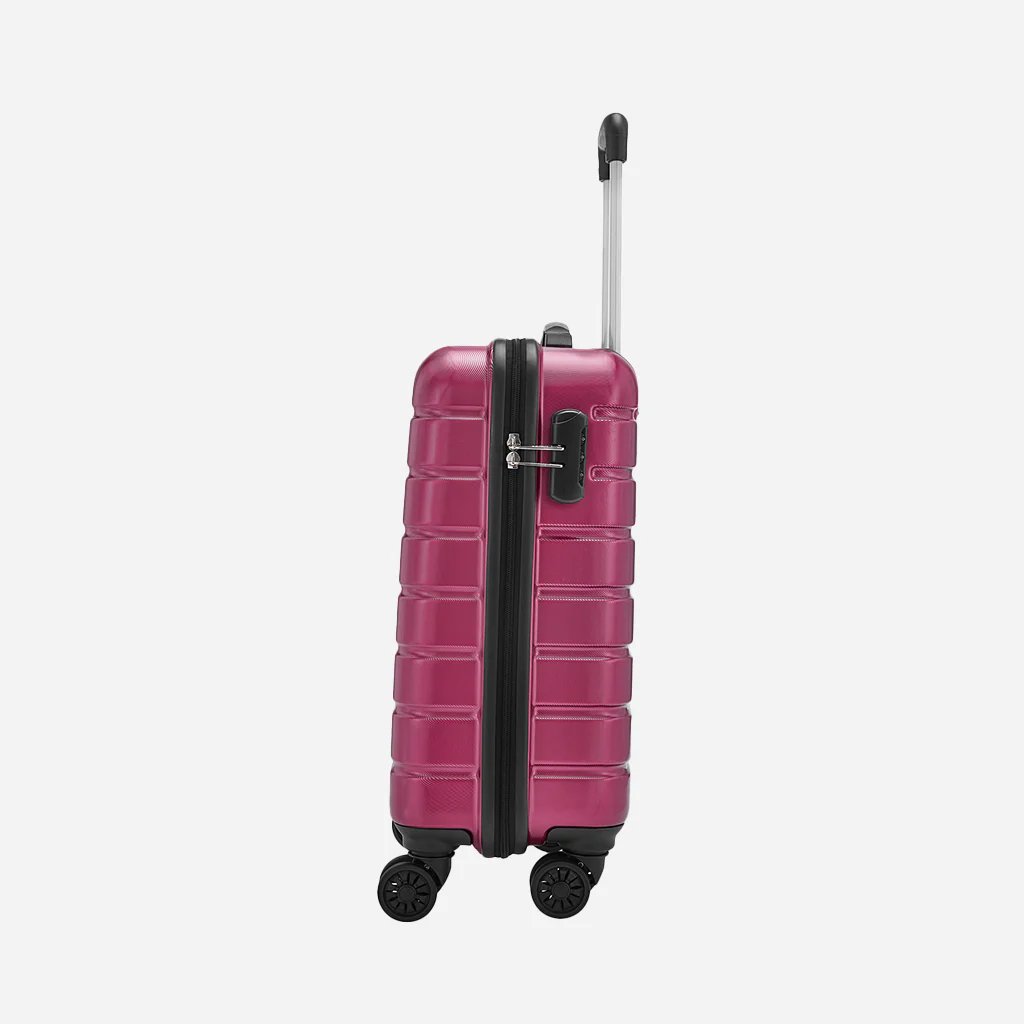 Safari Ozone Wine Red Trolley Bag with Dual Wheels - Image 5