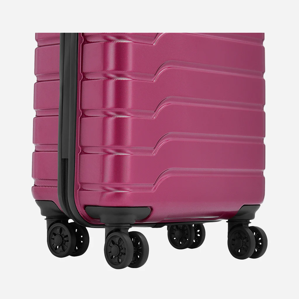 Safari Ozone Wine Red Trolley Bag with Dual Wheels - Image 6