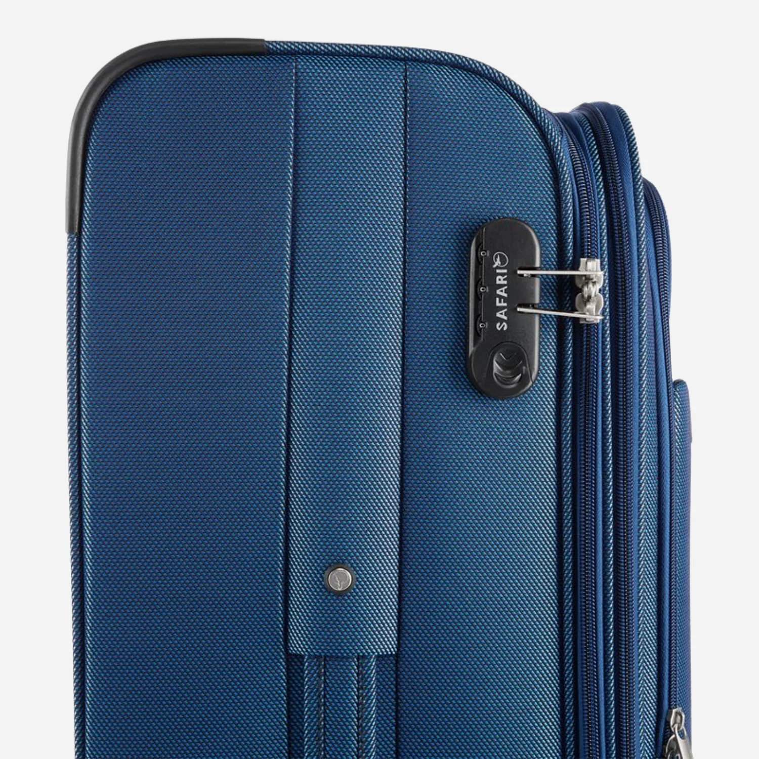 Safari Pergo Superior Blue Trolley Bag with Dual Wheels - Image 3