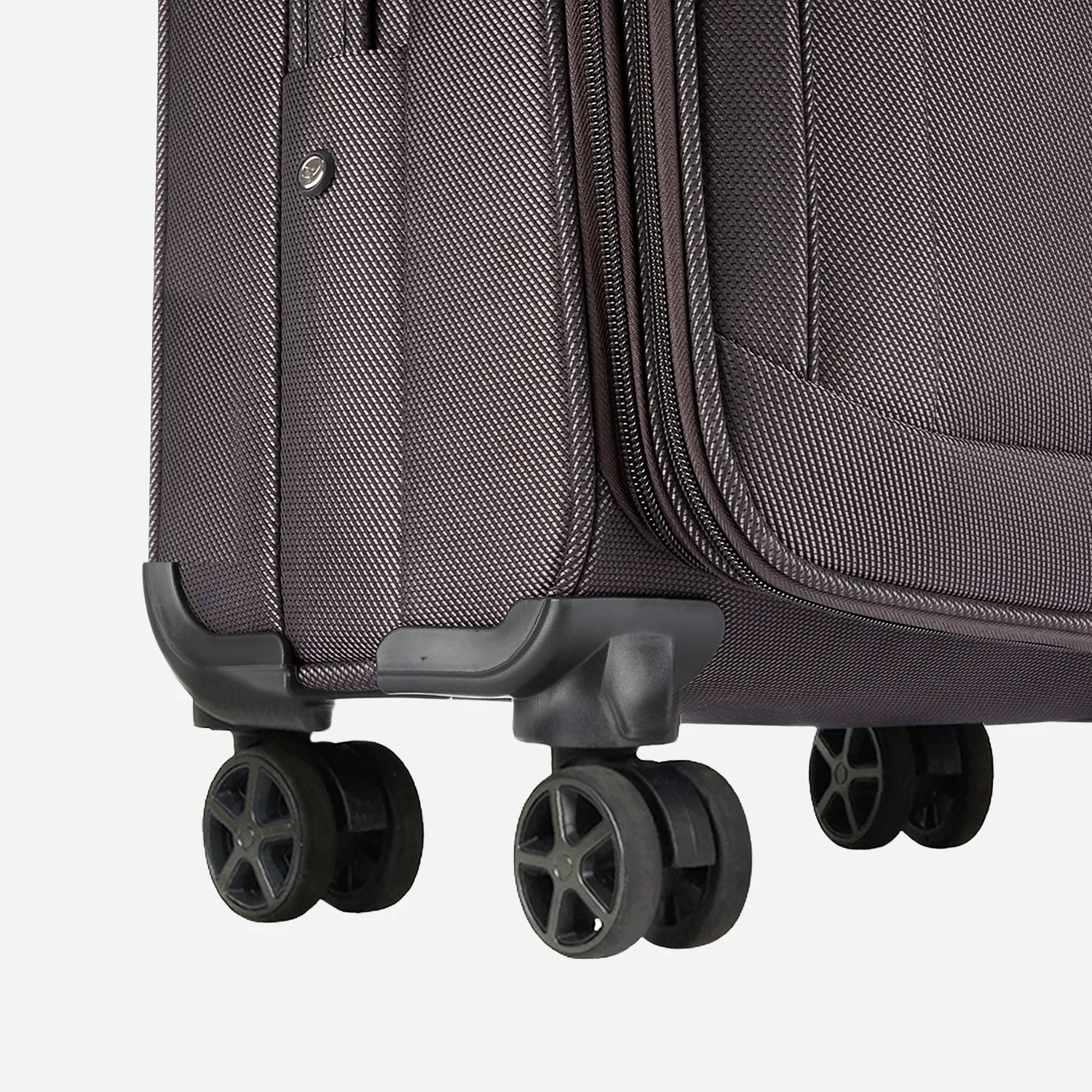 Safari Pergo Superior Brown Trolley Bag with Dual Wheels - Image 4