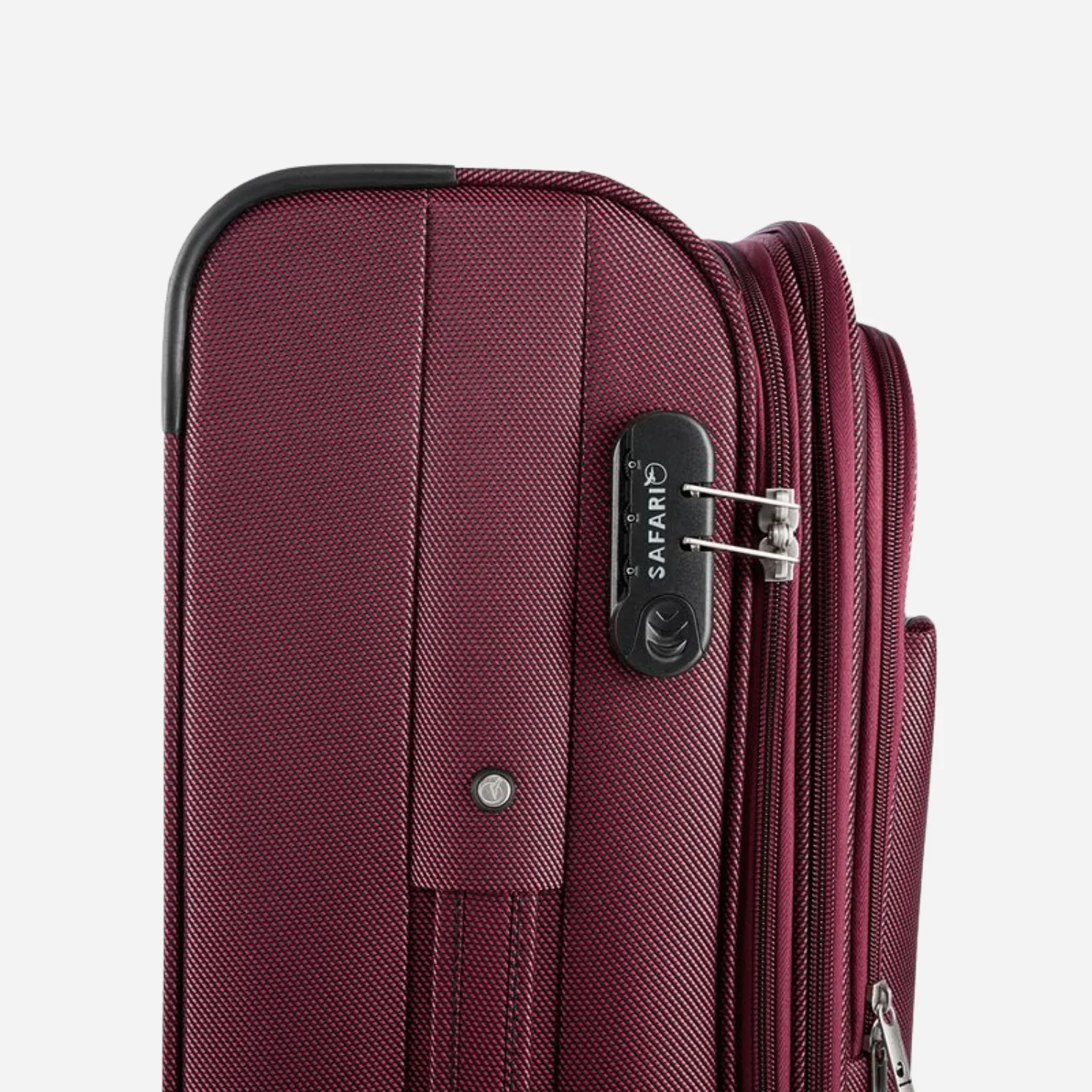 Safari Pergo Superior Red Trolley Bag with Dual Wheels - Image 3
