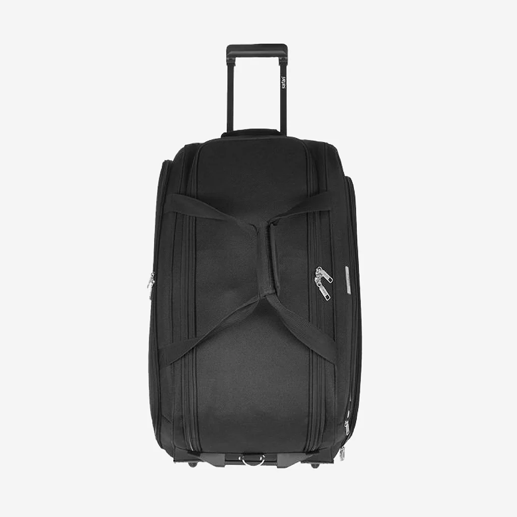 Safari Power Black Rolling Duffle Bag With Wheels - Image 7