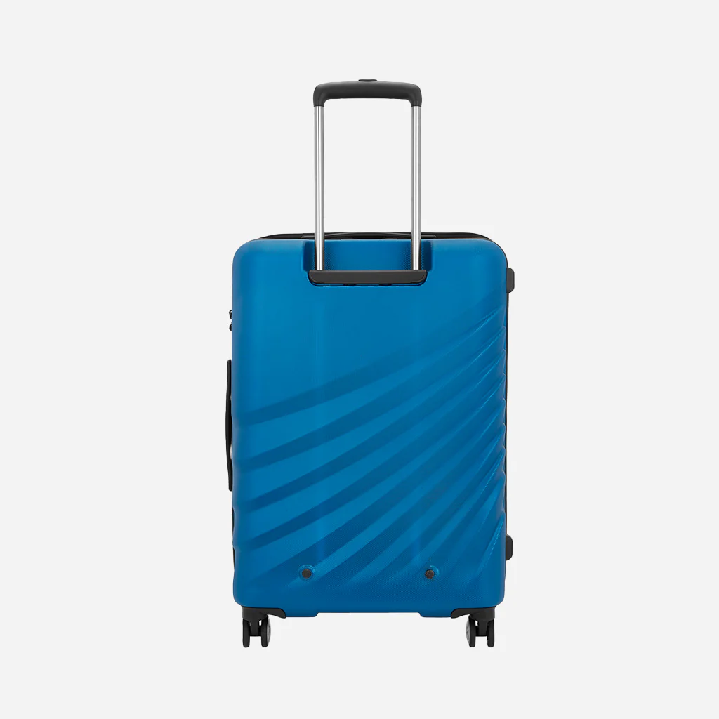 Safari Proton Blue Trolley Bag with Dual Wheels - Image 4
