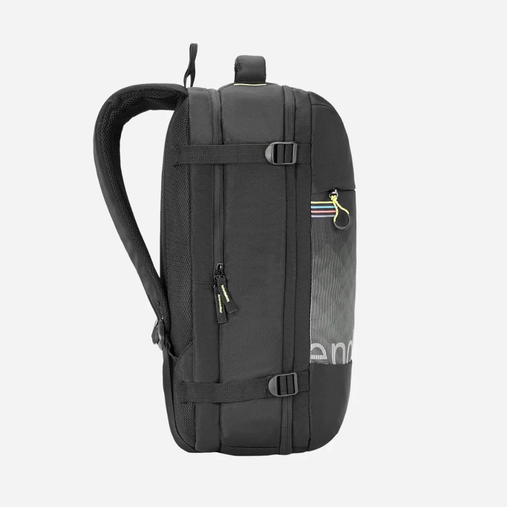 Safari Redan 40L Black Backpack Suitcase with Raincover & Luggage Style Packing - Image 5