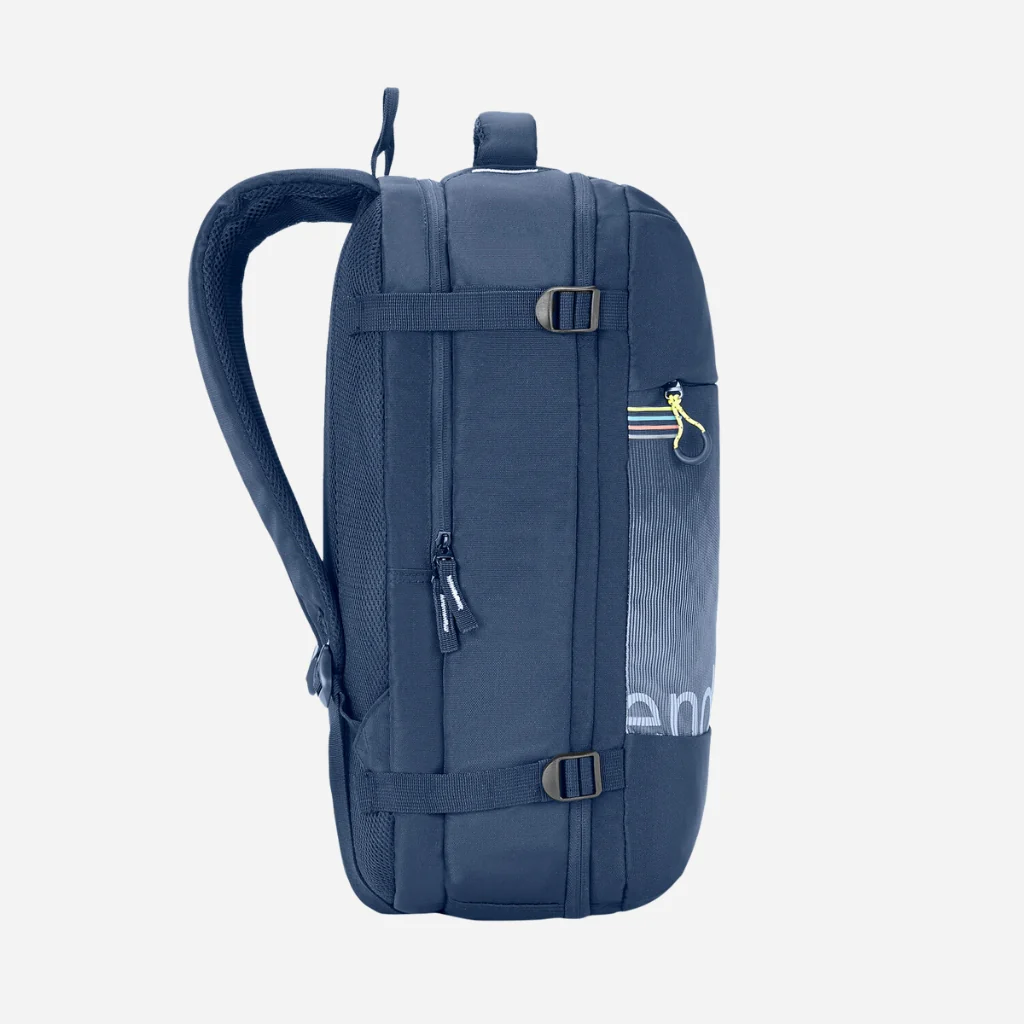 Safari Redan 40L Blue Backpack Suitcase with Raincover & Luggage Style Packing - Image 5