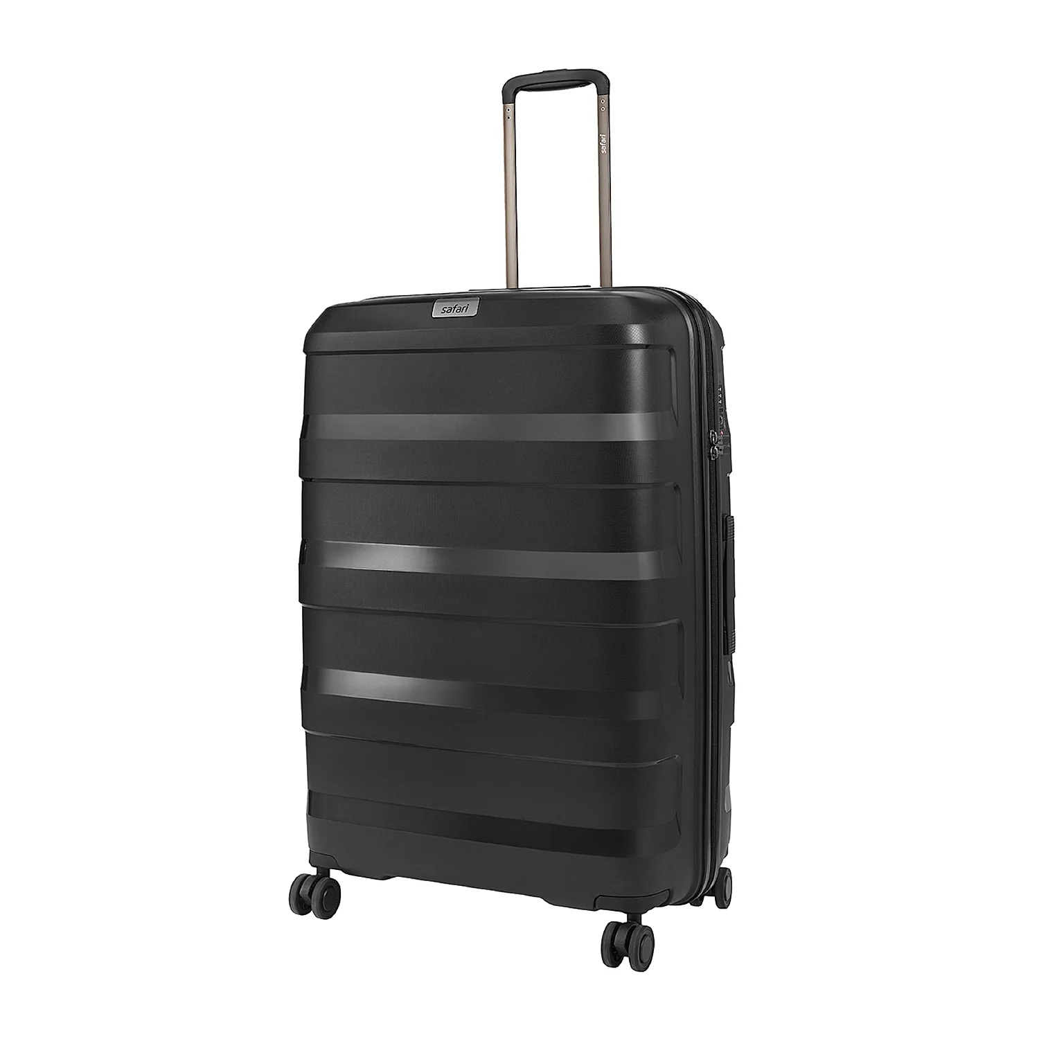 Safari Aeroglide Trolley Bag with TSA lock and Anti-Theft Zipper Black - Image 12