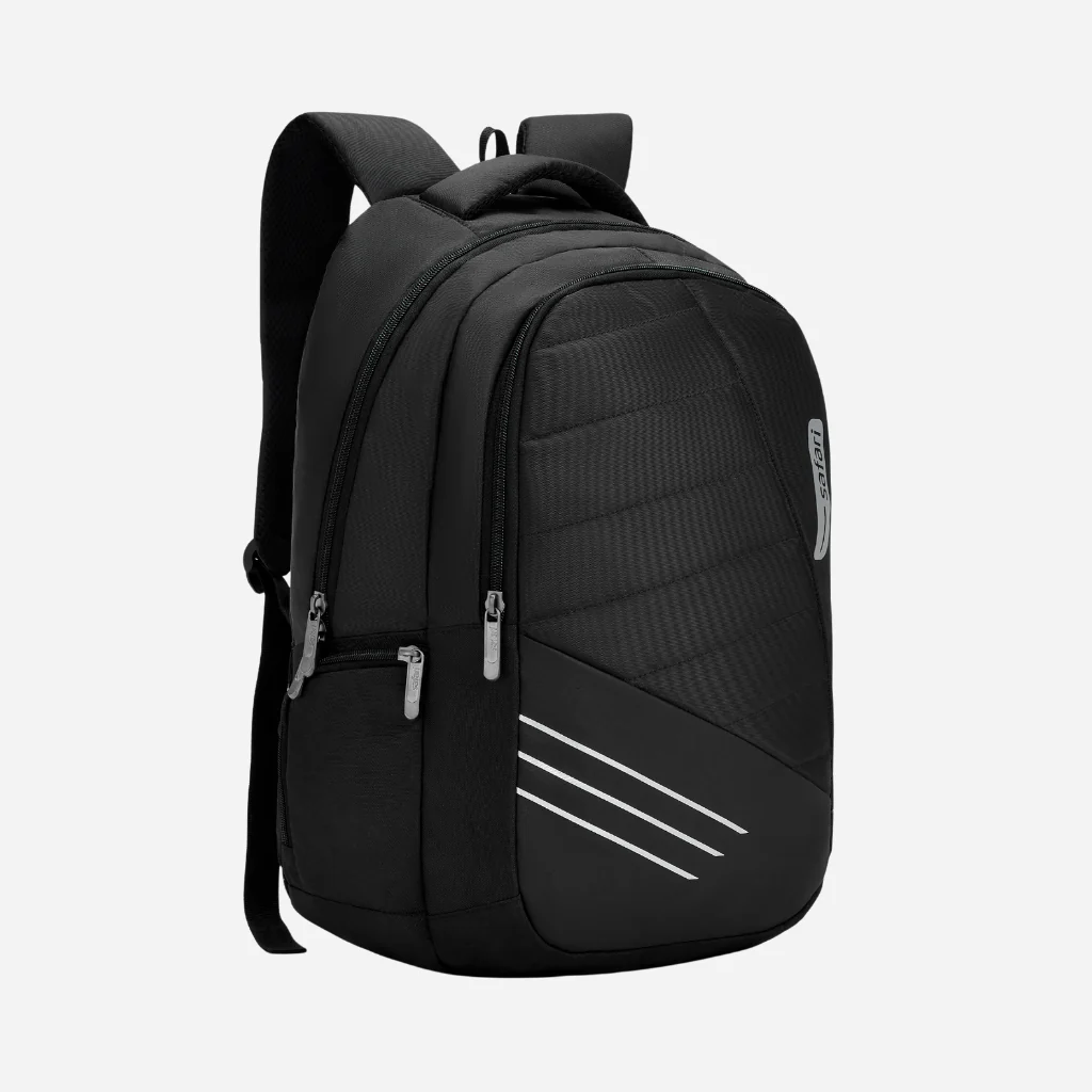 Safari Aron 2 32L Black Laptop Backpack with Raincover - Image 3