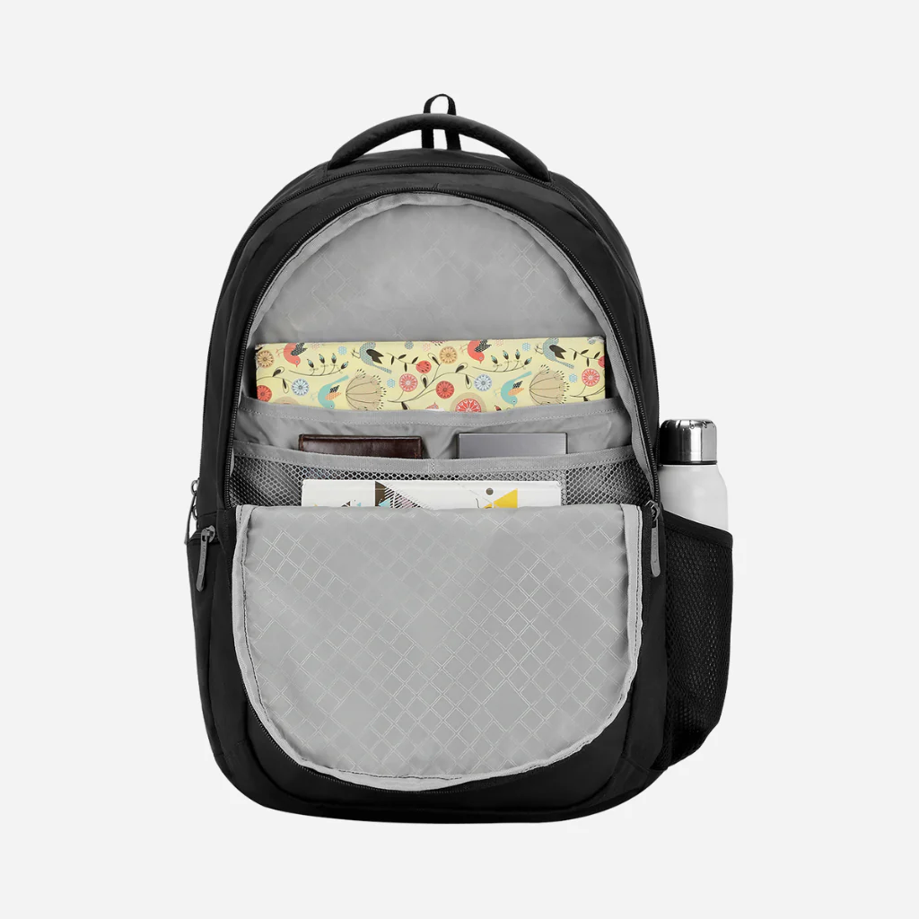 Safari Aron 2 32L Black Laptop Backpack with Raincover - Image 4