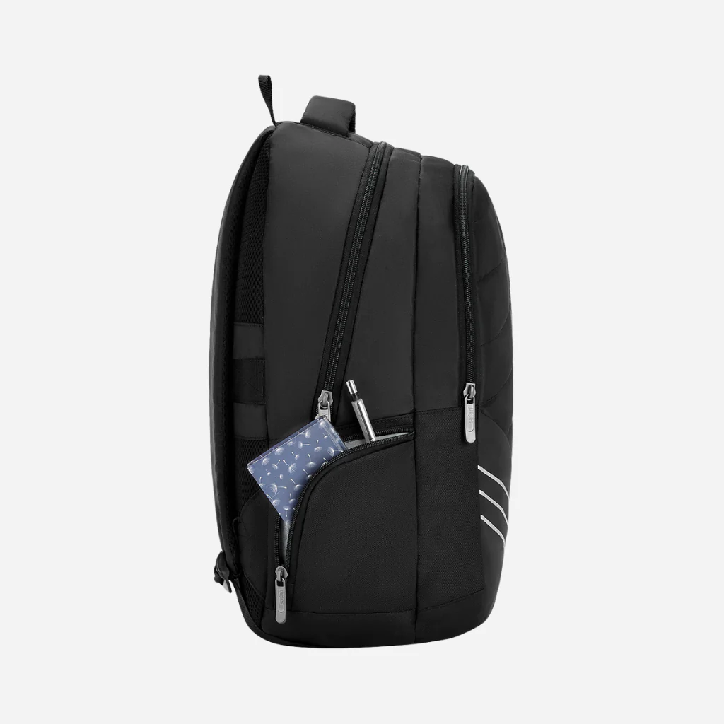 Safari Aron 2 32L Black Laptop Backpack with Raincover - Image 7