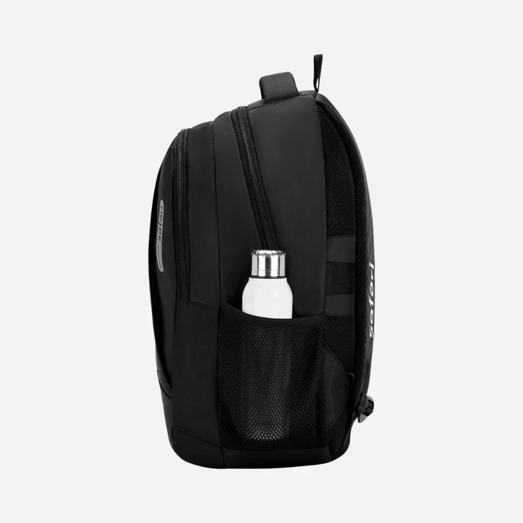 Safari Aron 2 32L Black Laptop Backpack with Raincover - Image 8