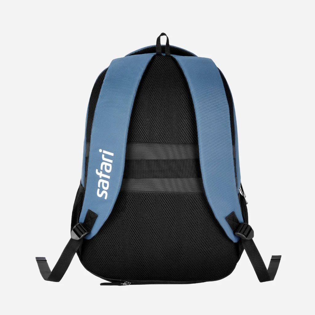 Safari Aron 2 32L Blue Laptop Backpack with Raincover - Image 9