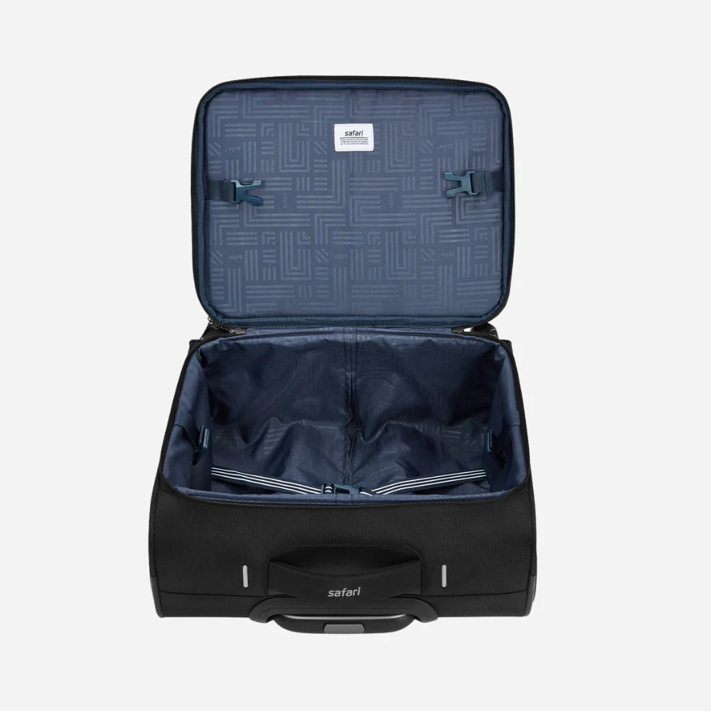 Safari Ascent Black Overnighter Laptop Trolley Bag with TSA Lock and Laptop Compartment - Image 15