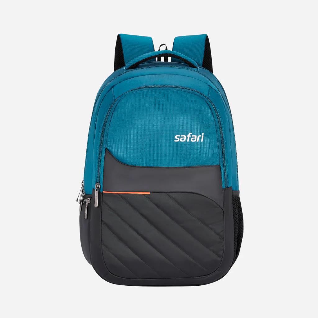 Safari Blink 1 36L Teal Laptop Backpack with Raincover and Trolley Sleeve - Image 2