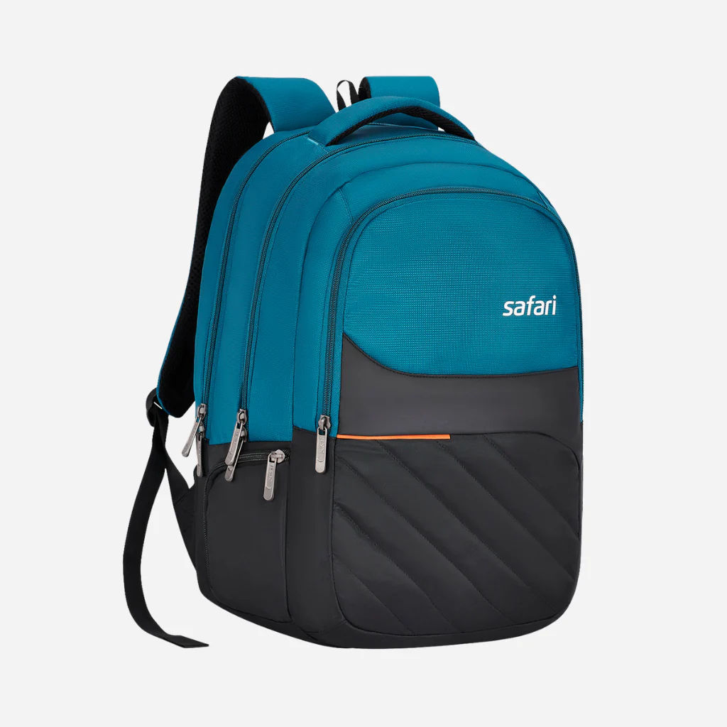 Safari Blink 1 36L Teal Laptop Backpack with Raincover and Trolley Sleeve - Image 3