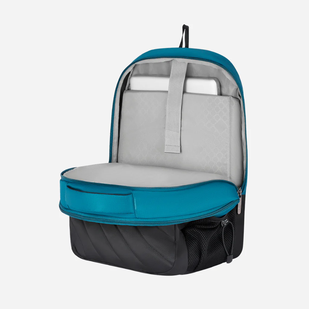 Safari Blink 1 36L Teal Laptop Backpack with Raincover and Trolley Sleeve - Image 5