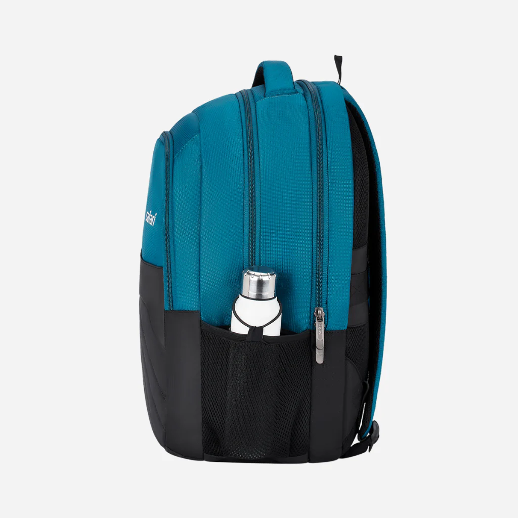 Safari Blink 1 36L Teal Laptop Backpack with Raincover and Trolley Sleeve - Image 7