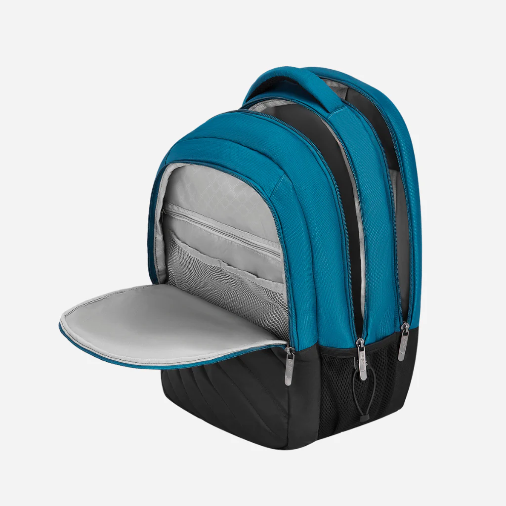 Safari Blink 1 36L Teal Laptop Backpack with Raincover and Trolley Sleeve - Image 8
