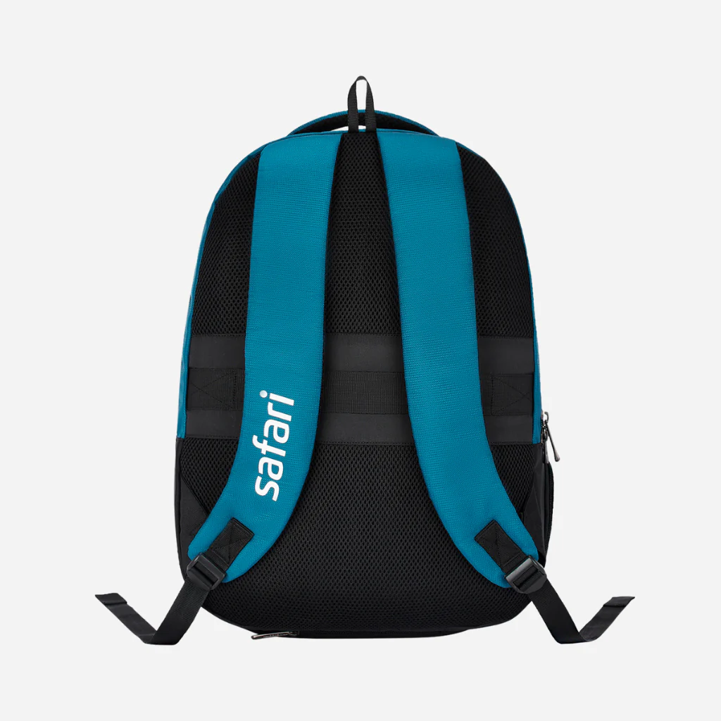 Safari Blink 1 36L Teal Laptop Backpack with Raincover and Trolley Sleeve - Image 9