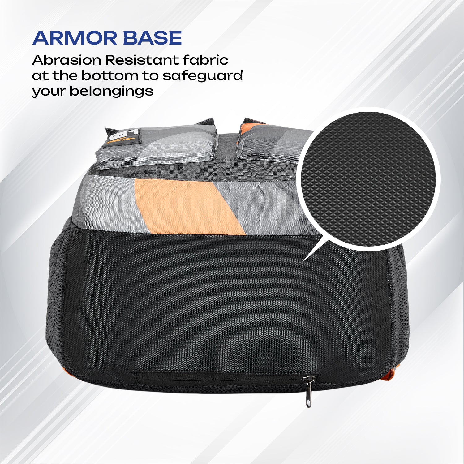 Safari Bonus 37L Grey School Backpack - Image 7