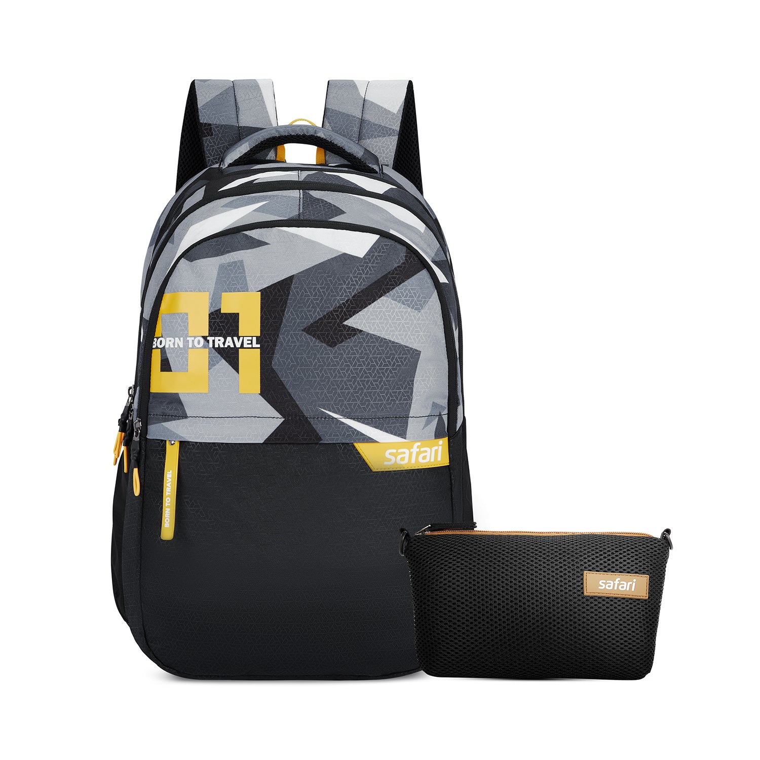 Safari Bonus 37L Black Casual Daypack - Image 2