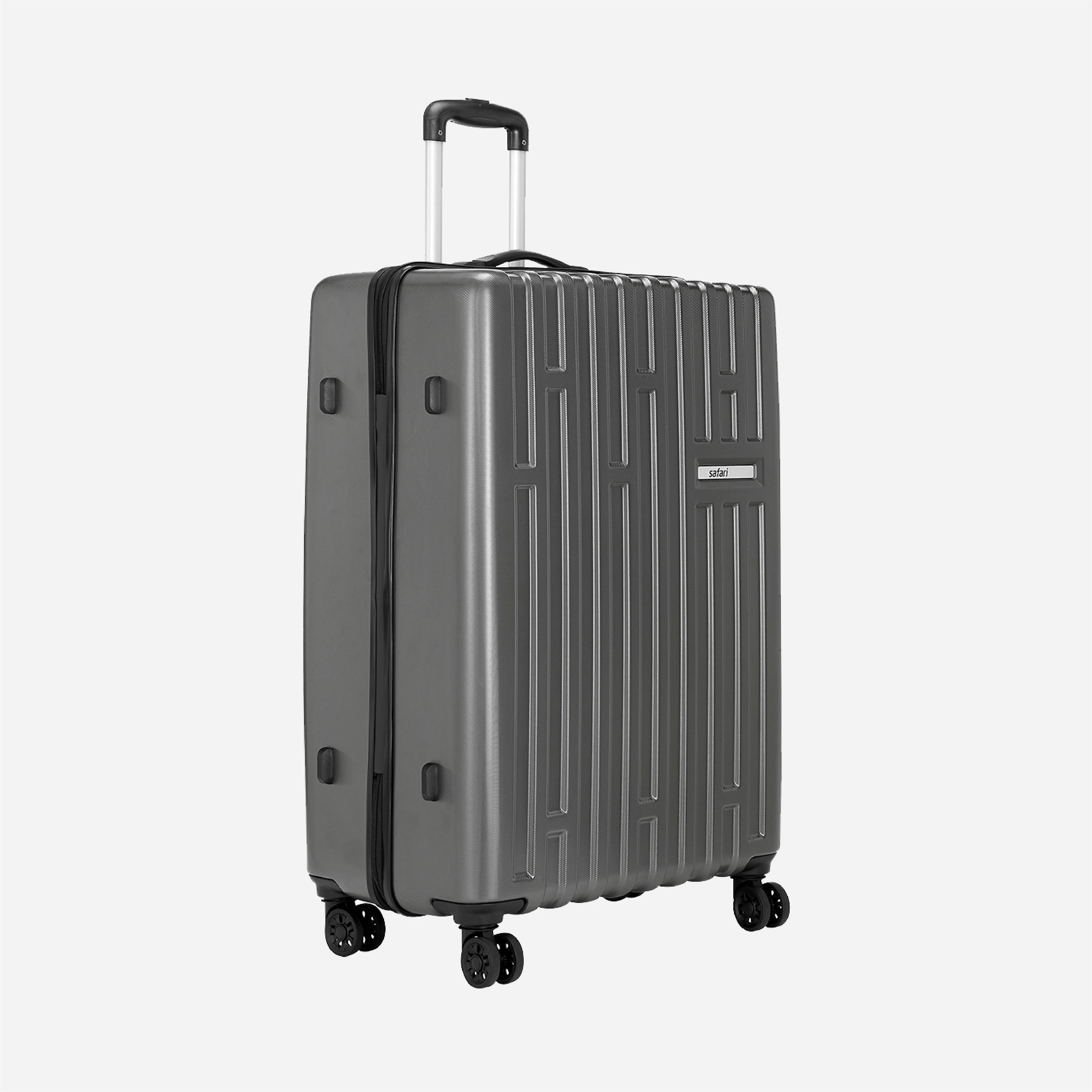 Safari Cargo Neo Gun Metal Trolley Bag with TSA Lock - Image 12