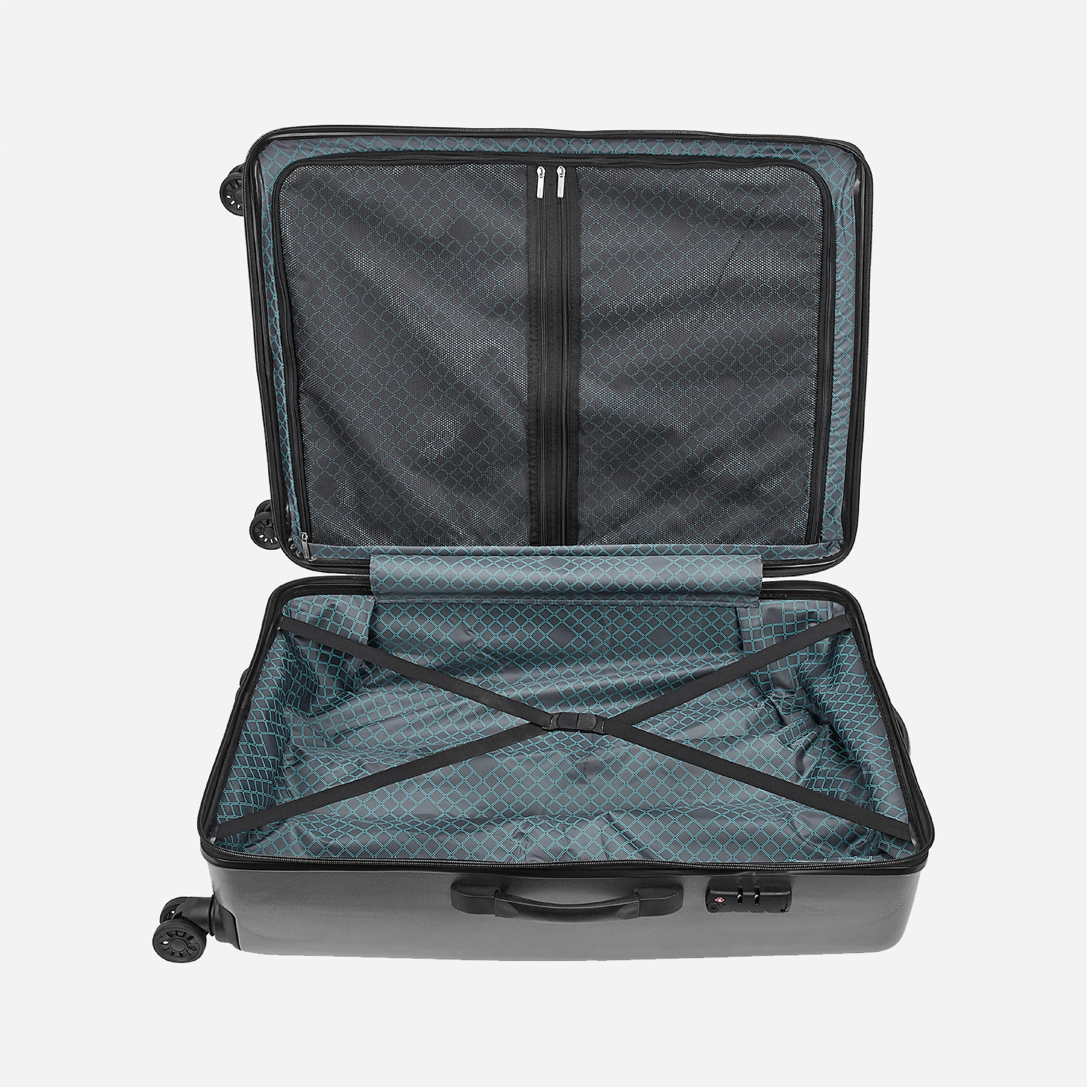 Safari Cargo Neo Gun Metal Trolley Bag with TSA Lock - Image 8