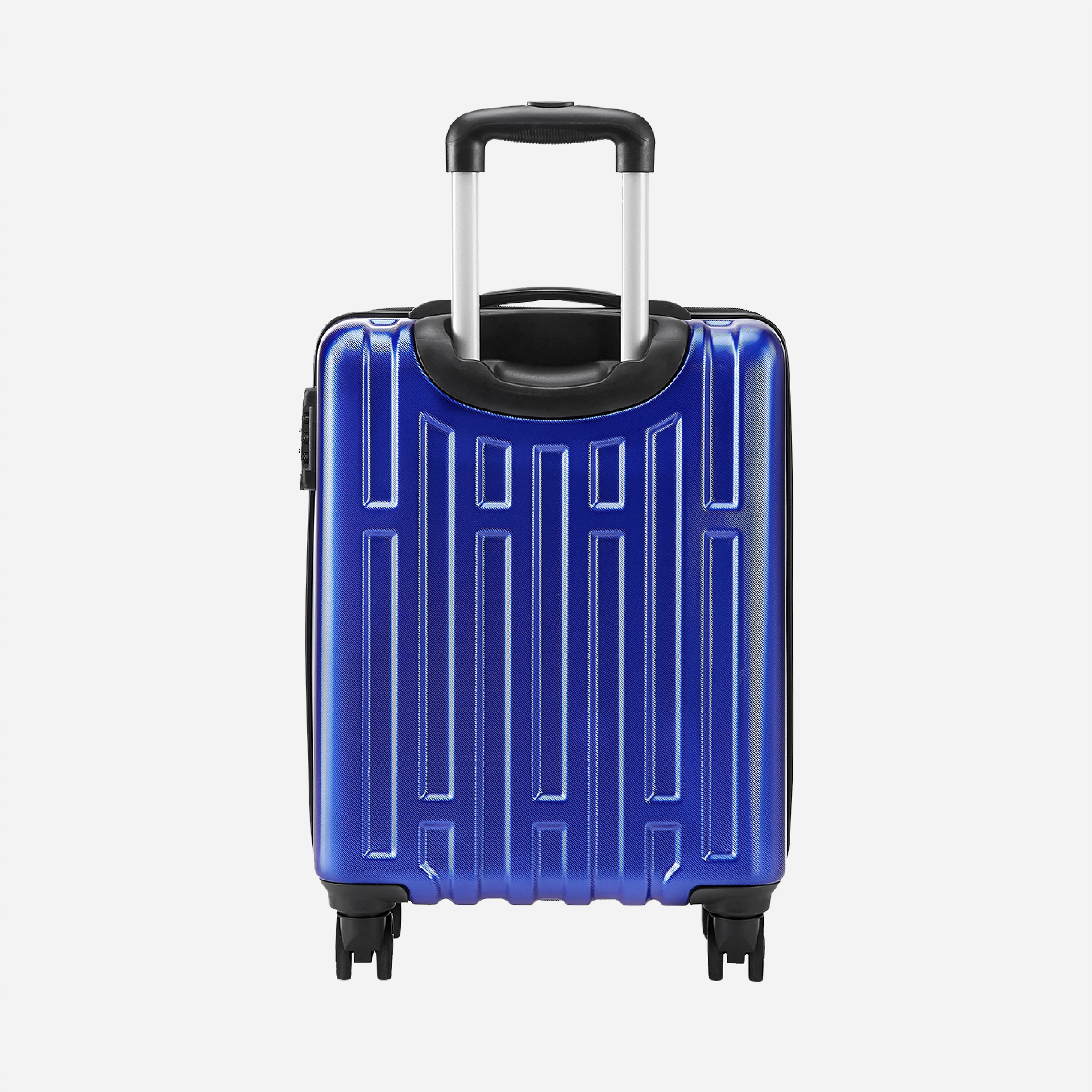 Safari Cargo Neo Metallic Blue Trolley Bag with TSA lock and Dual Wheels - Image 13