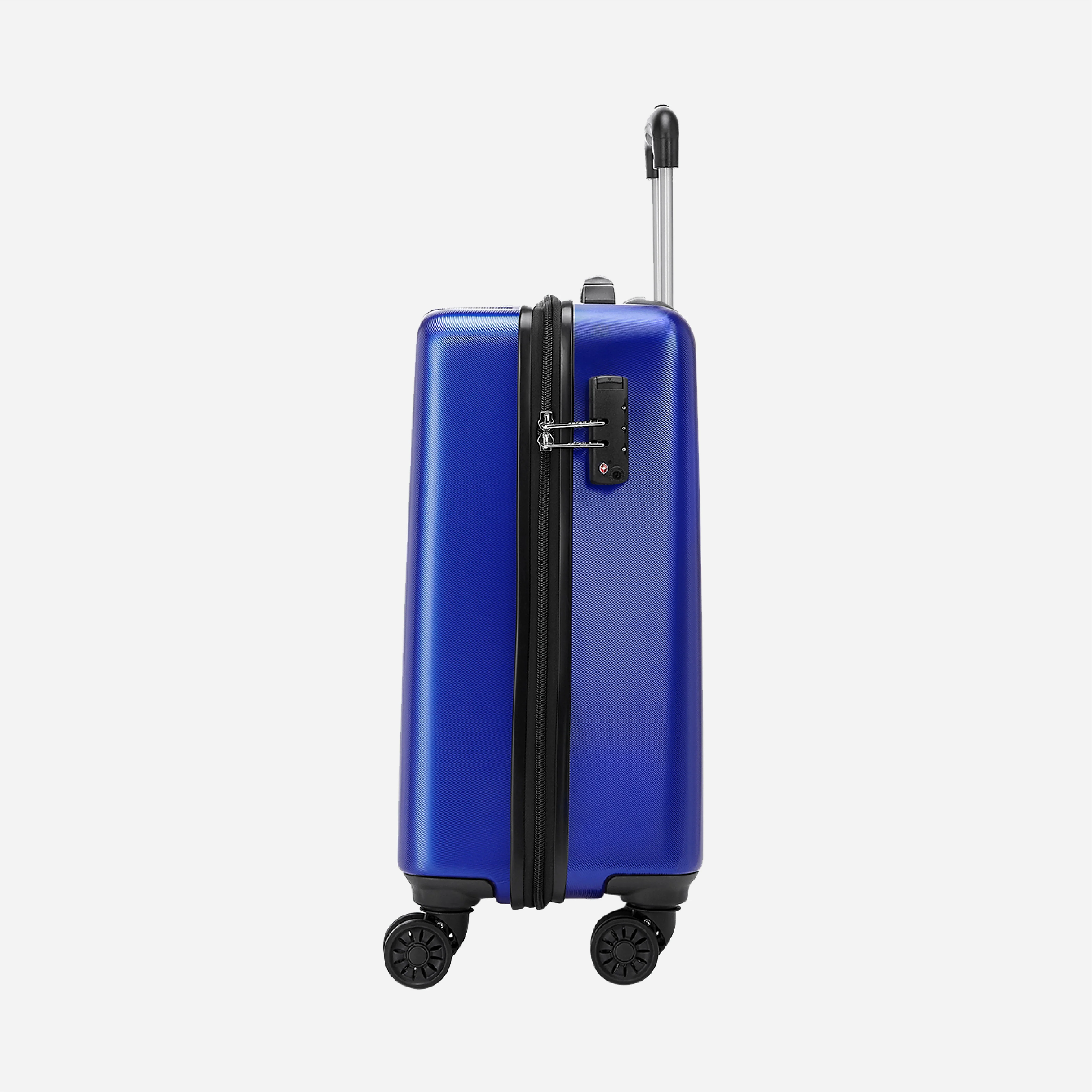 Safari Cargo Neo Metallic Blue Trolley Bag with TSA lock and Dual Wheels - Image 14