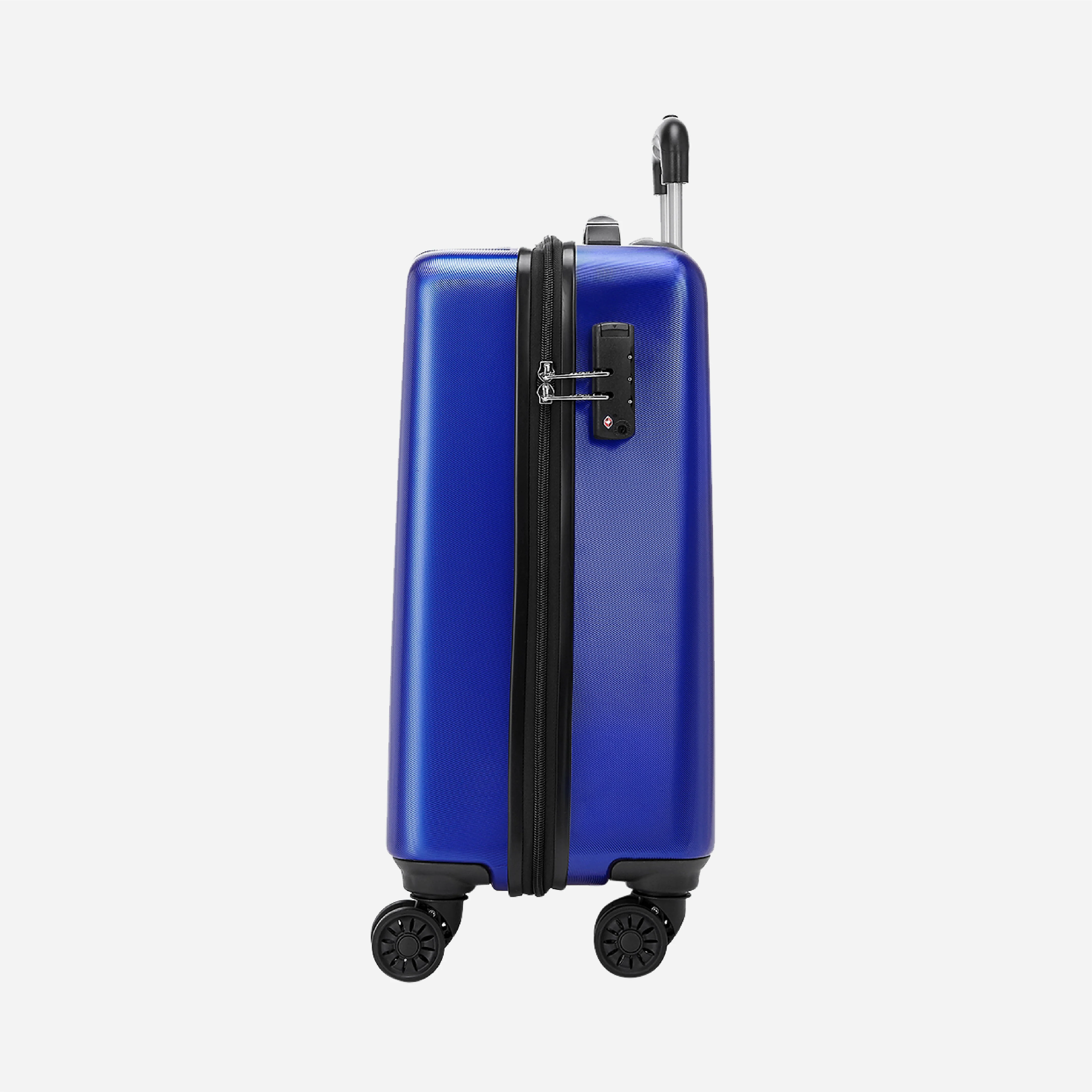 Safari Cargo Neo Metallic Blue Trolley Bag with TSA lock and Dual Wheels - Image 22