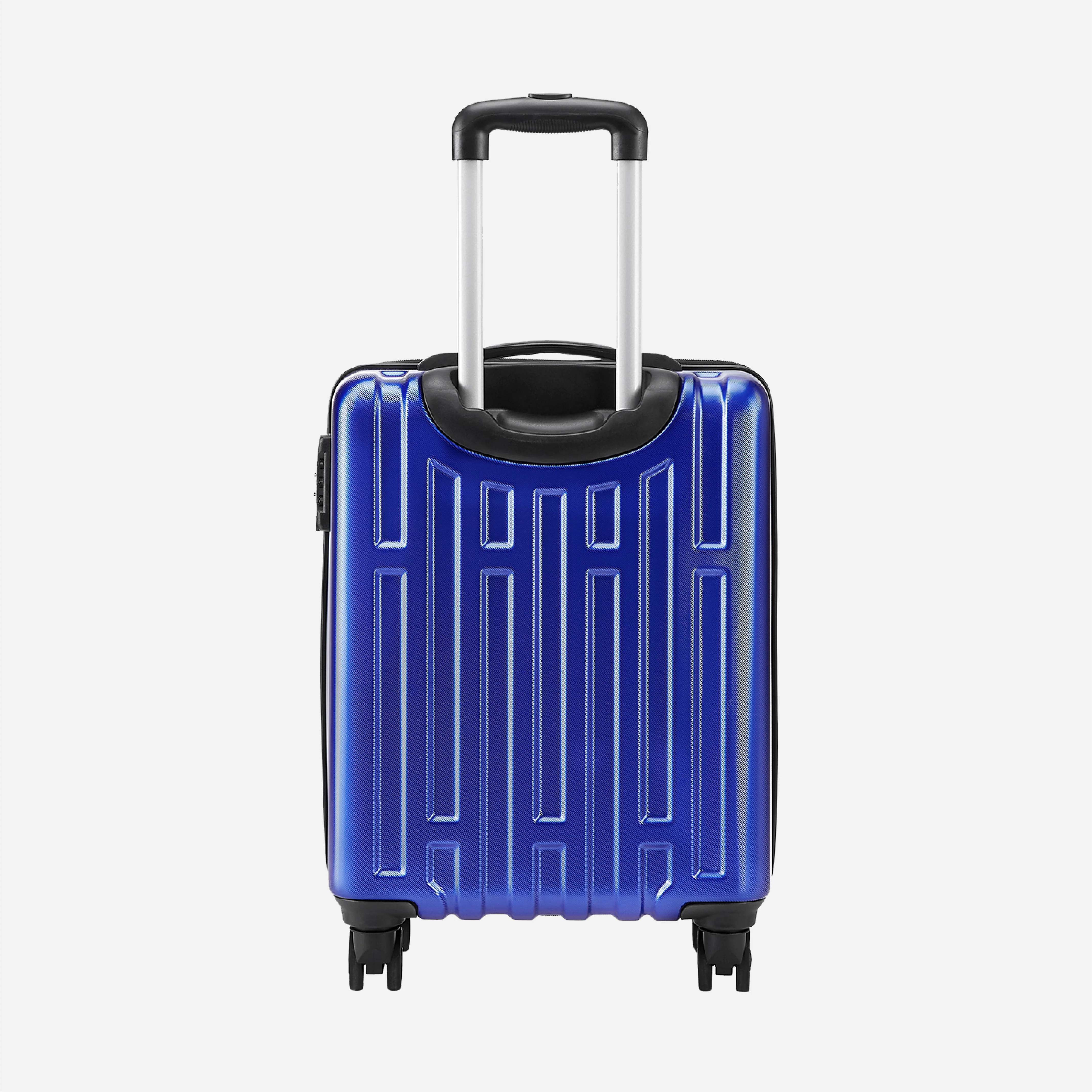 Safari Cargo Neo Metallic Blue Trolley Bag with TSA lock and Dual Wheels - Image 5
