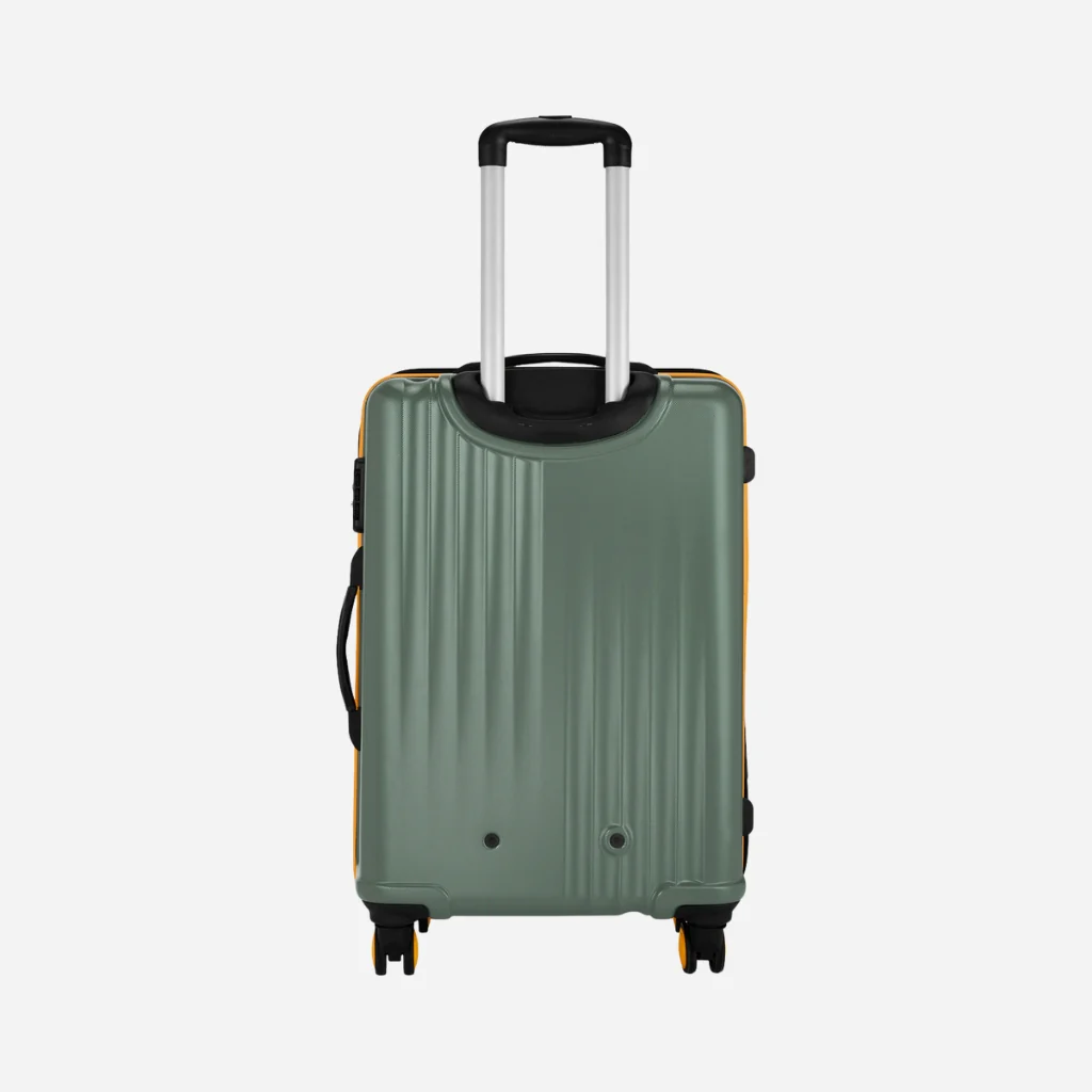 Safari City Miles Thyme Green Trolley Bag with Anti-theft Zipper and Dual Wheels - Image 26
