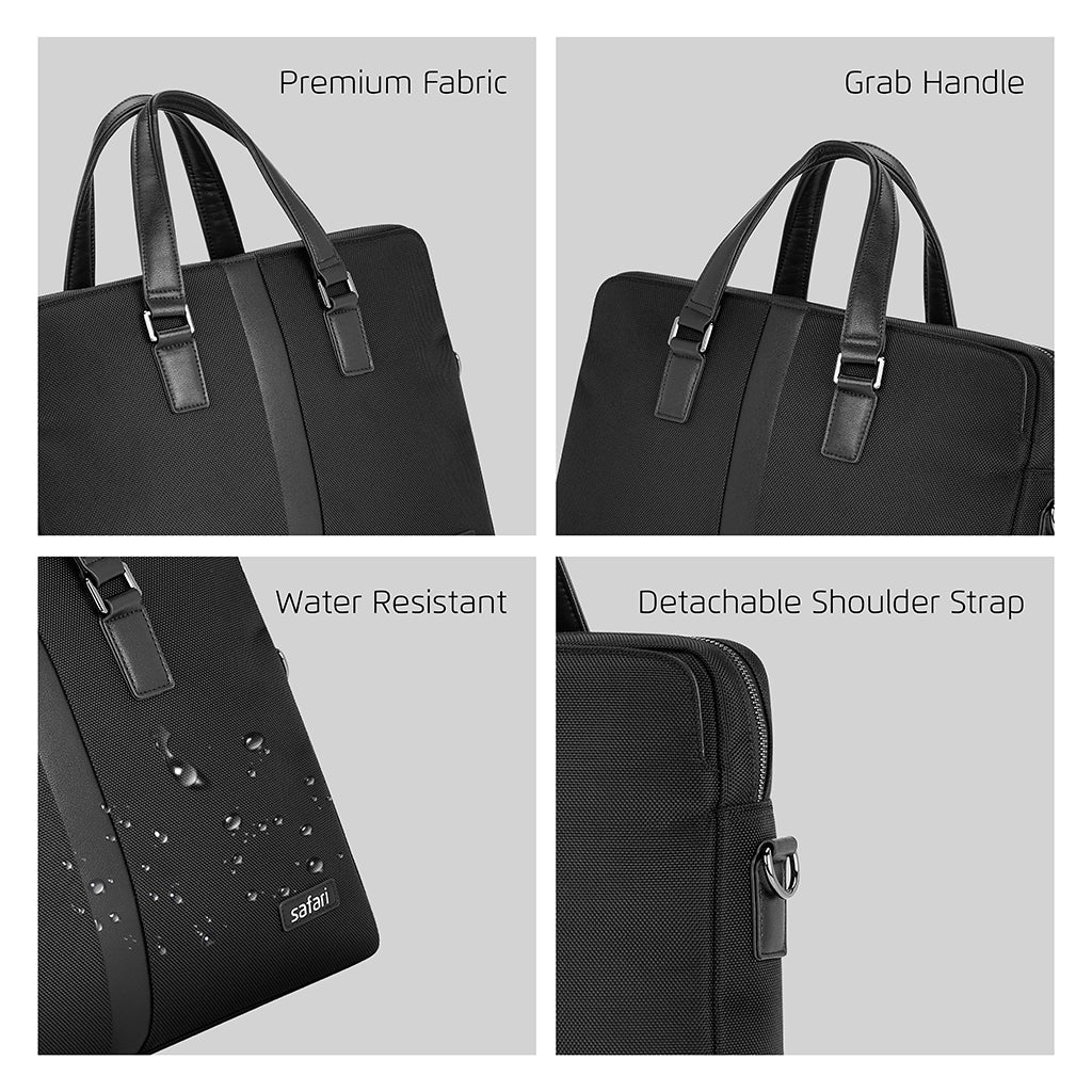 Safari Classic Messenger Bag - Black - Image 2