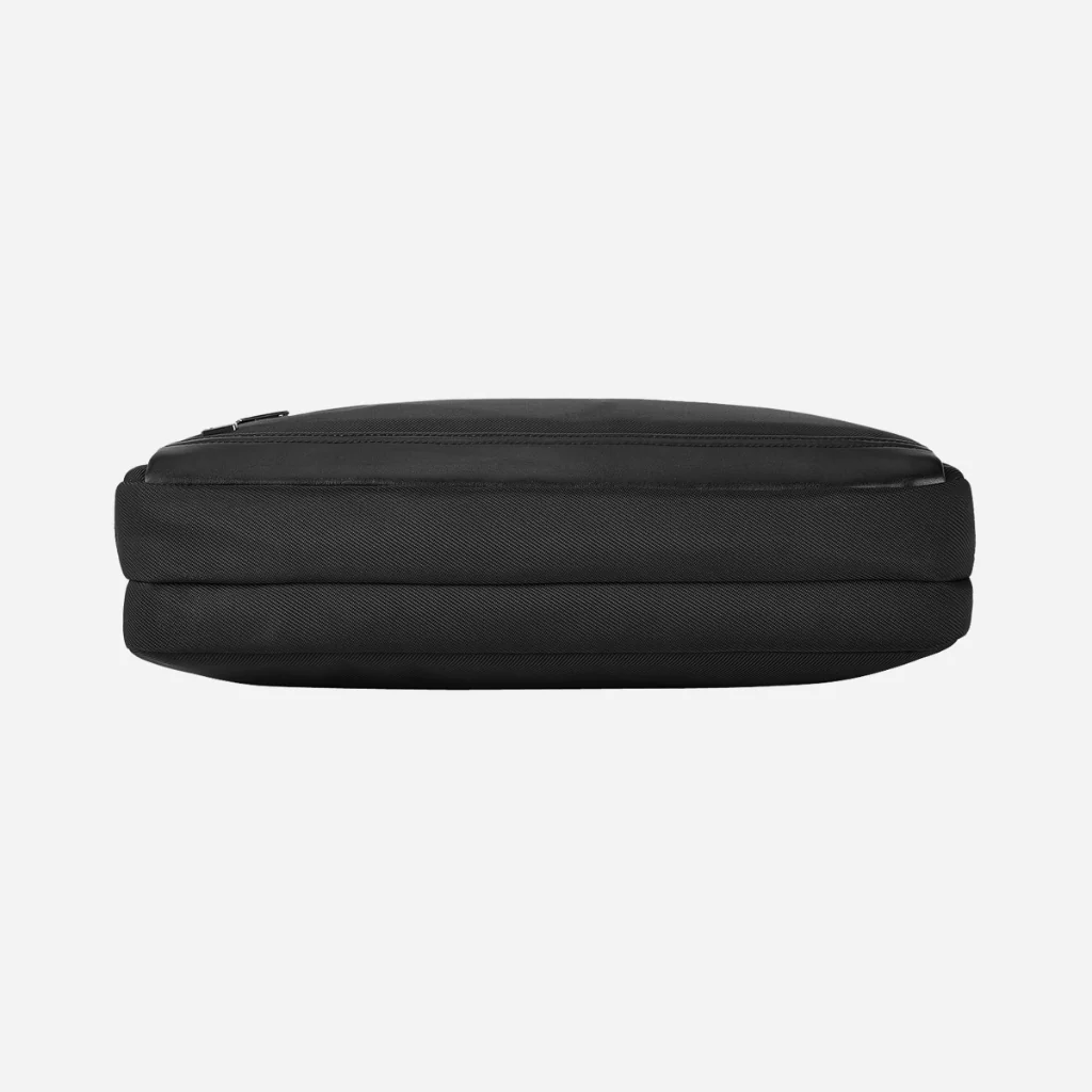 Safari Crest Messenger Bag with Dual compartments - Black - Image 10
