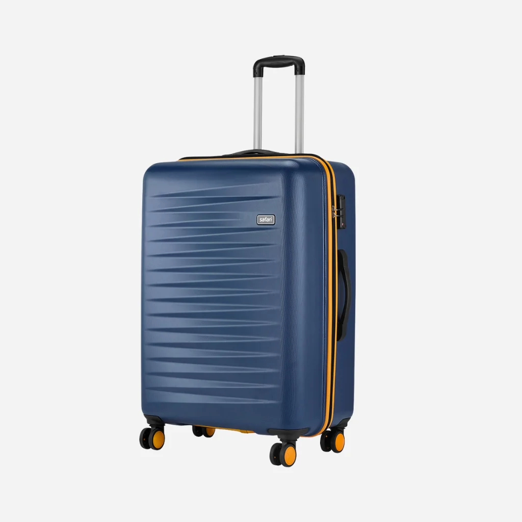 Safari Defender Graphic Blue Trolley Bag with TSA lock and Dual Wheels - Image 32